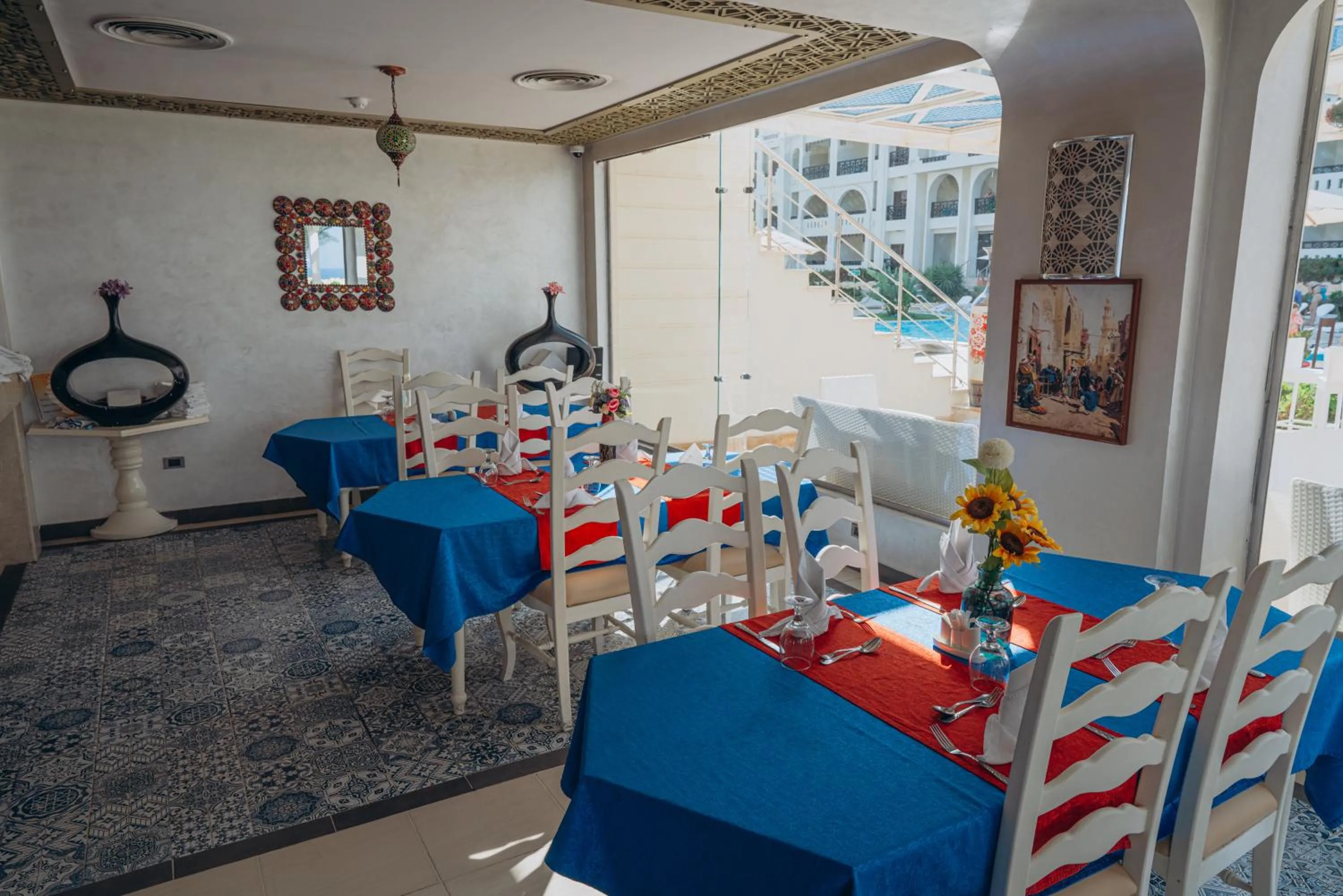 Seating area in Gravity Hotel & Aqua Park Sahl Hasheesh Families and Couples Only