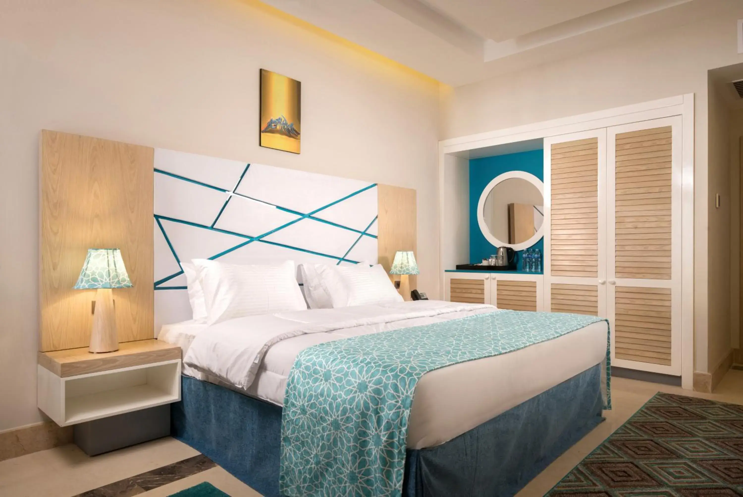 Deluxe Double Room with Sea View in Gravity Hotel & Aqua Park Sahl Hasheesh Families and Couples Only Deluxe Double Room with Sea View in Gravity Hotel & Aqua Park Sahl Hasheesh Families and Couples Only
