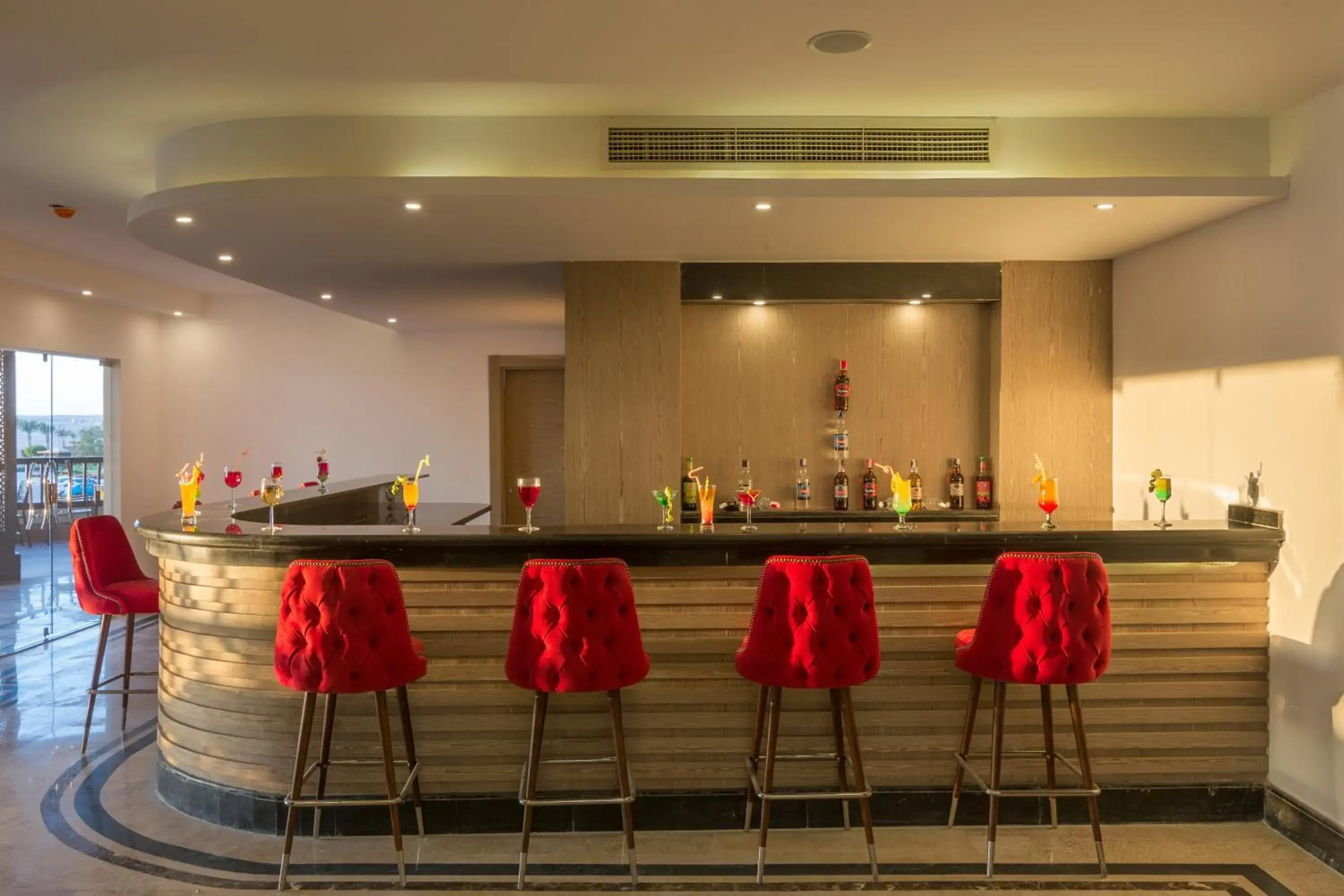 Lounge or bar in Gravity Hotel & Aqua Park Sahl Hasheesh Families and Couples Only Lounge or bar in Gravity Hotel & Aqua Park Sahl Hasheesh Families and Couples Only