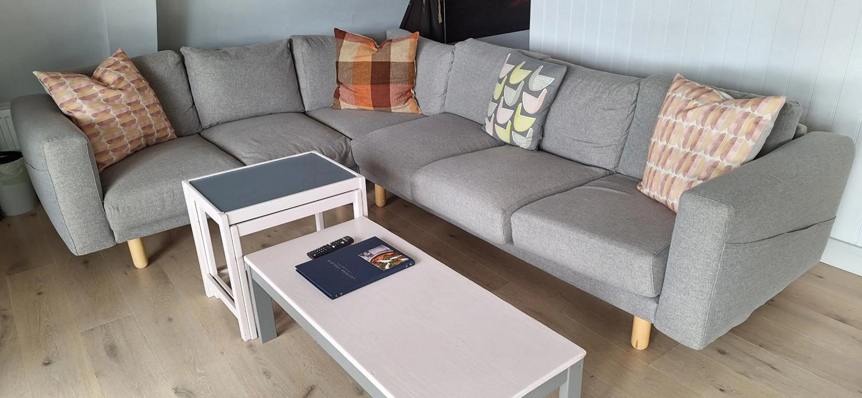 Living room in Lochend Chalets