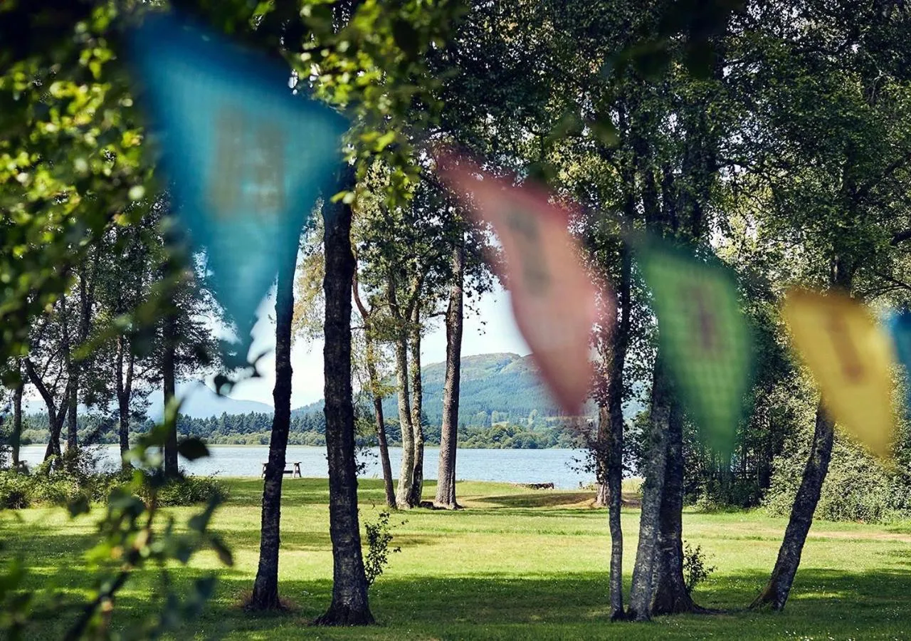 Patio in Lochend Chalets
