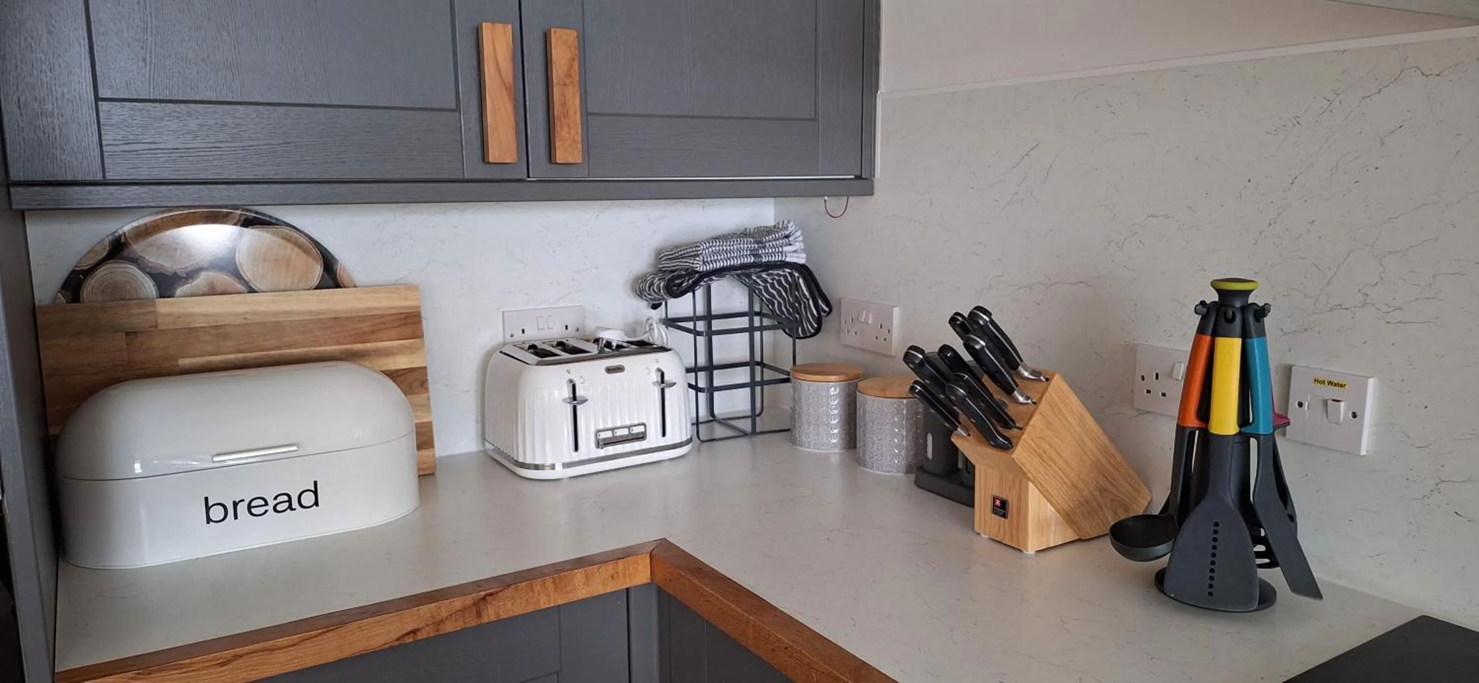 Shower in Lochend Chalets