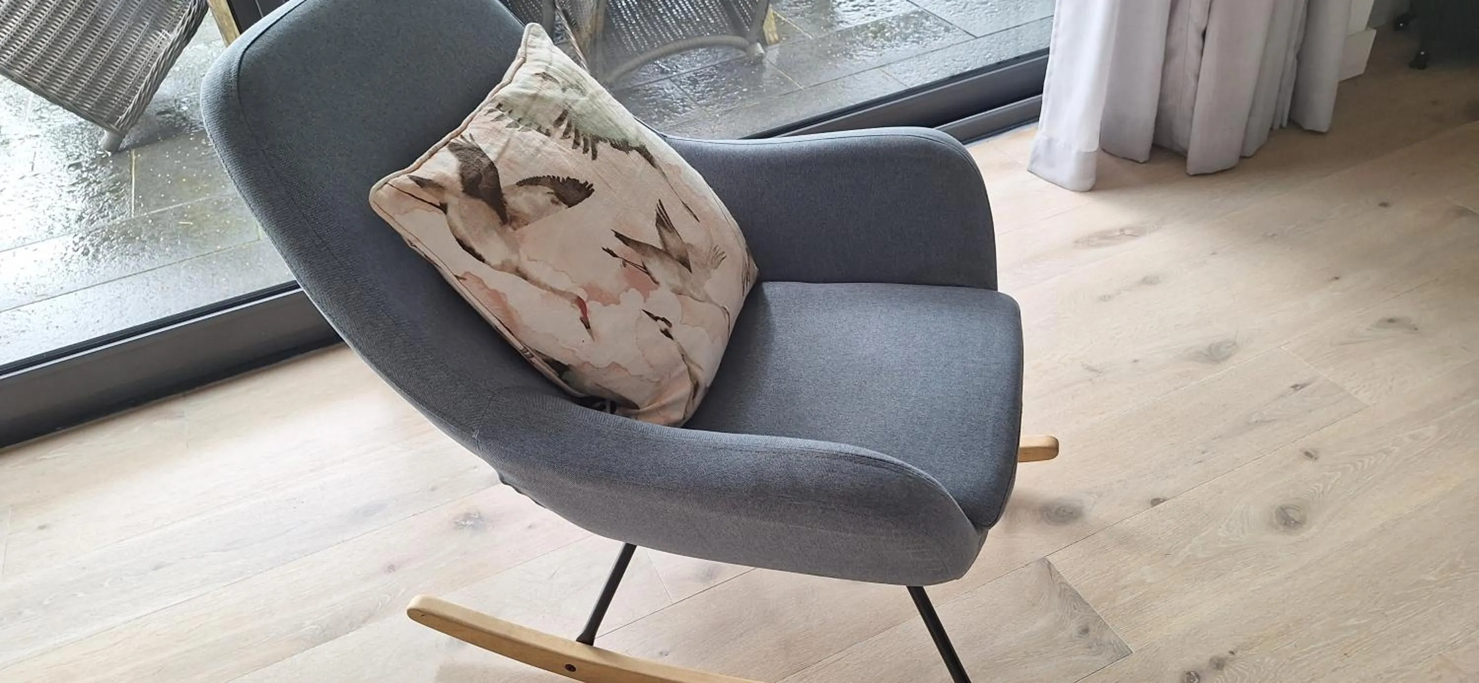 Living room in Lochend Chalets