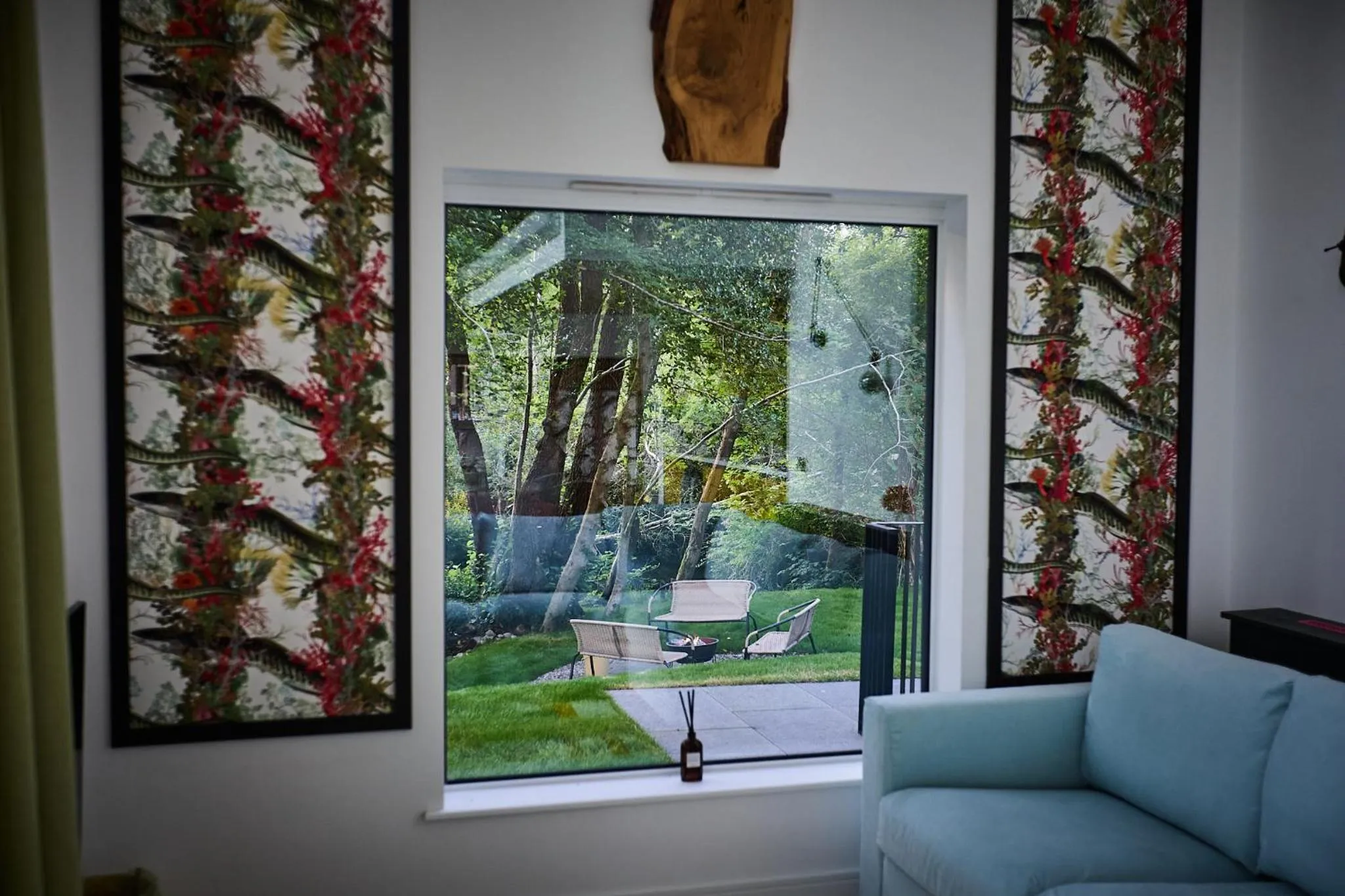 Garden in Lochend Chalets