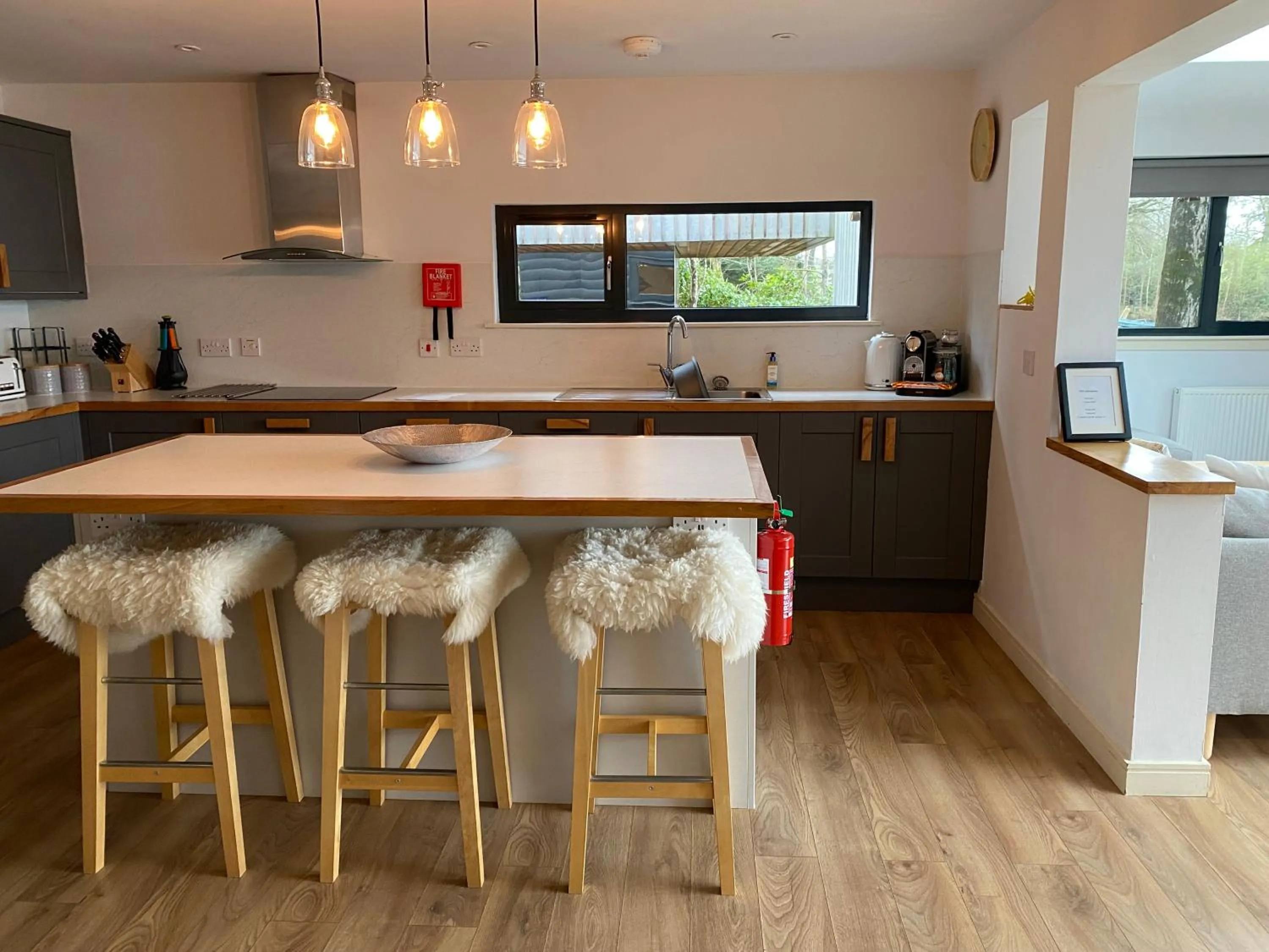 Coffee/tea facilities in Lochend Chalets