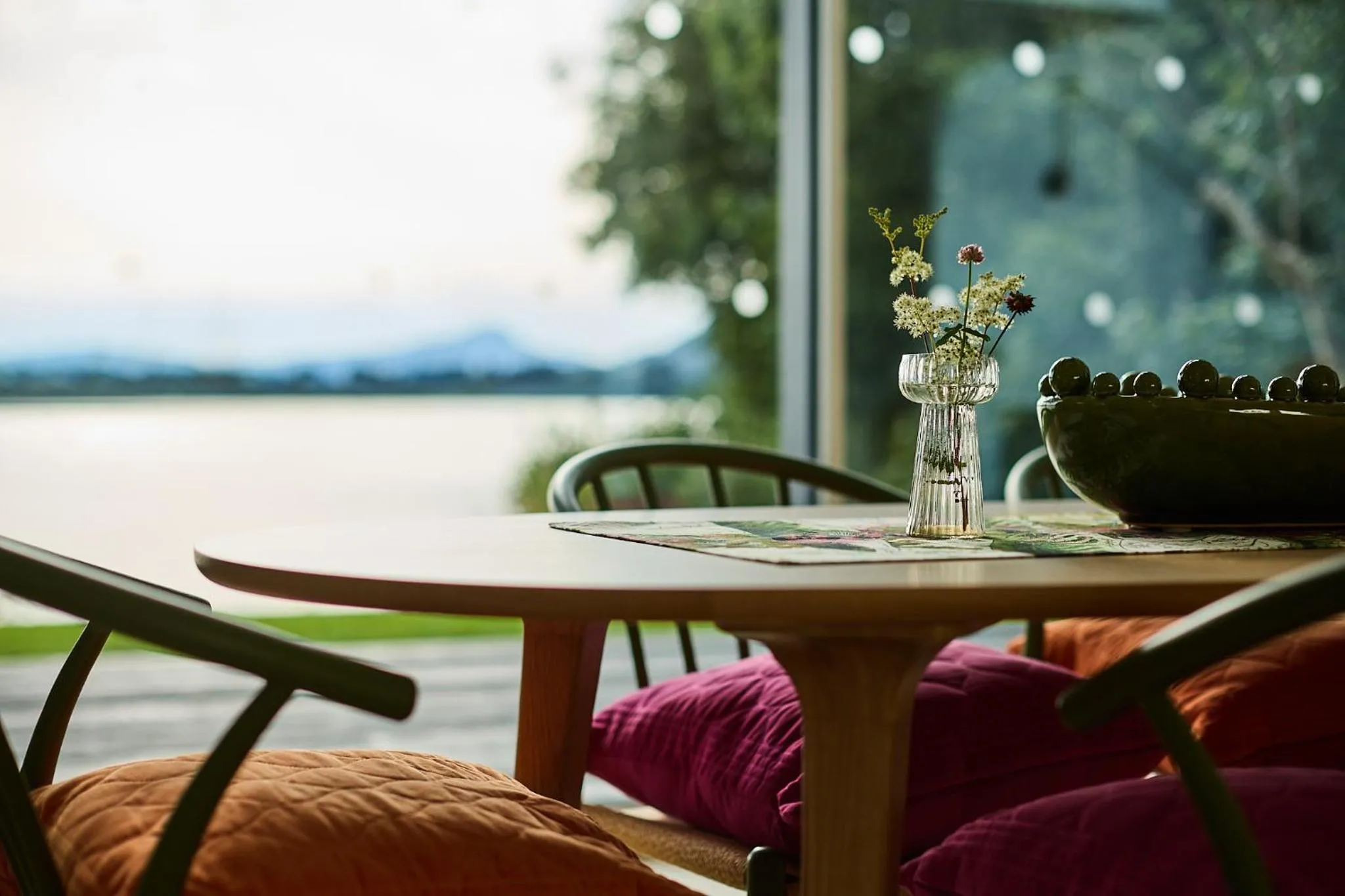 Patio in Lochend Chalets