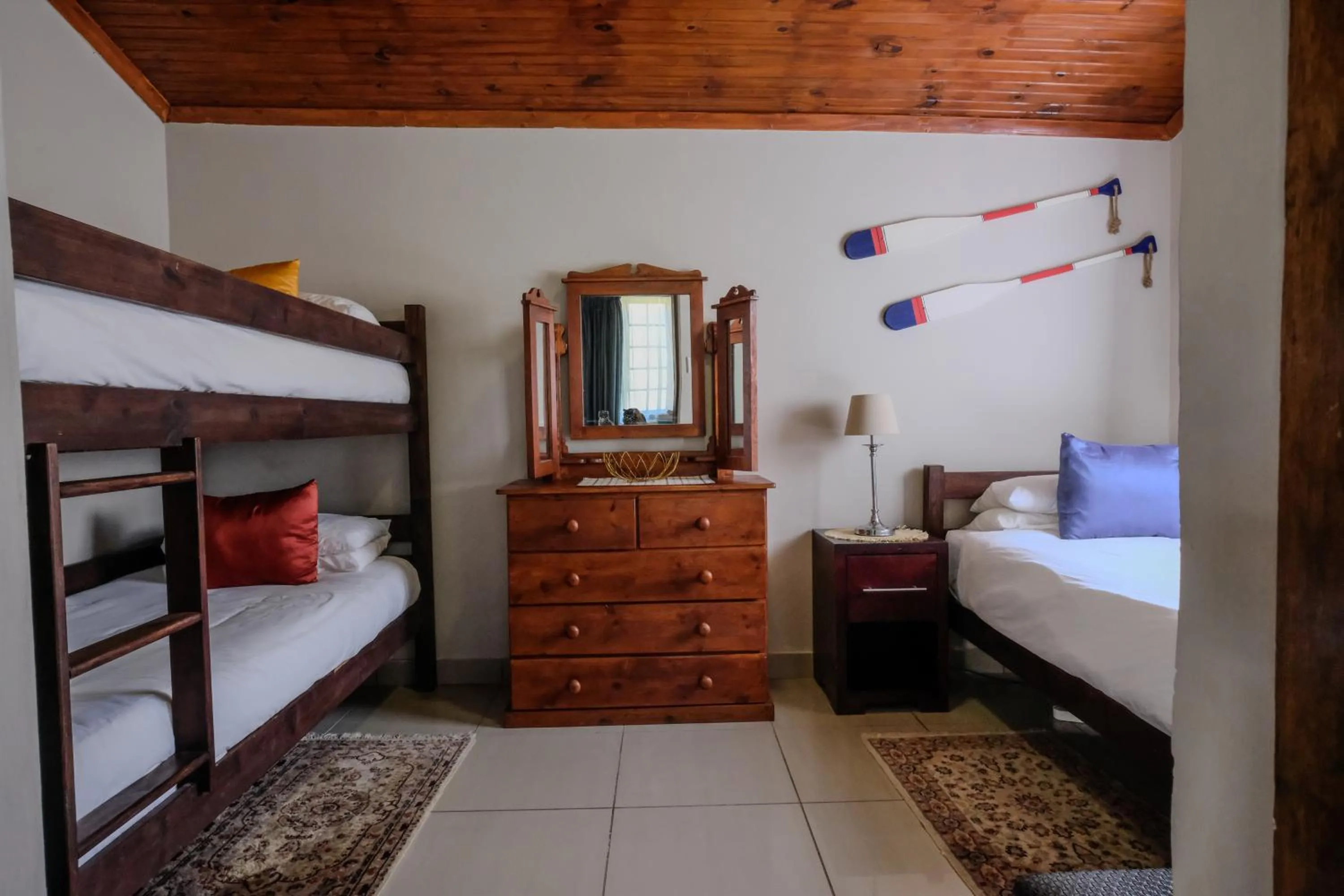 Bed in Whalesong Guest House