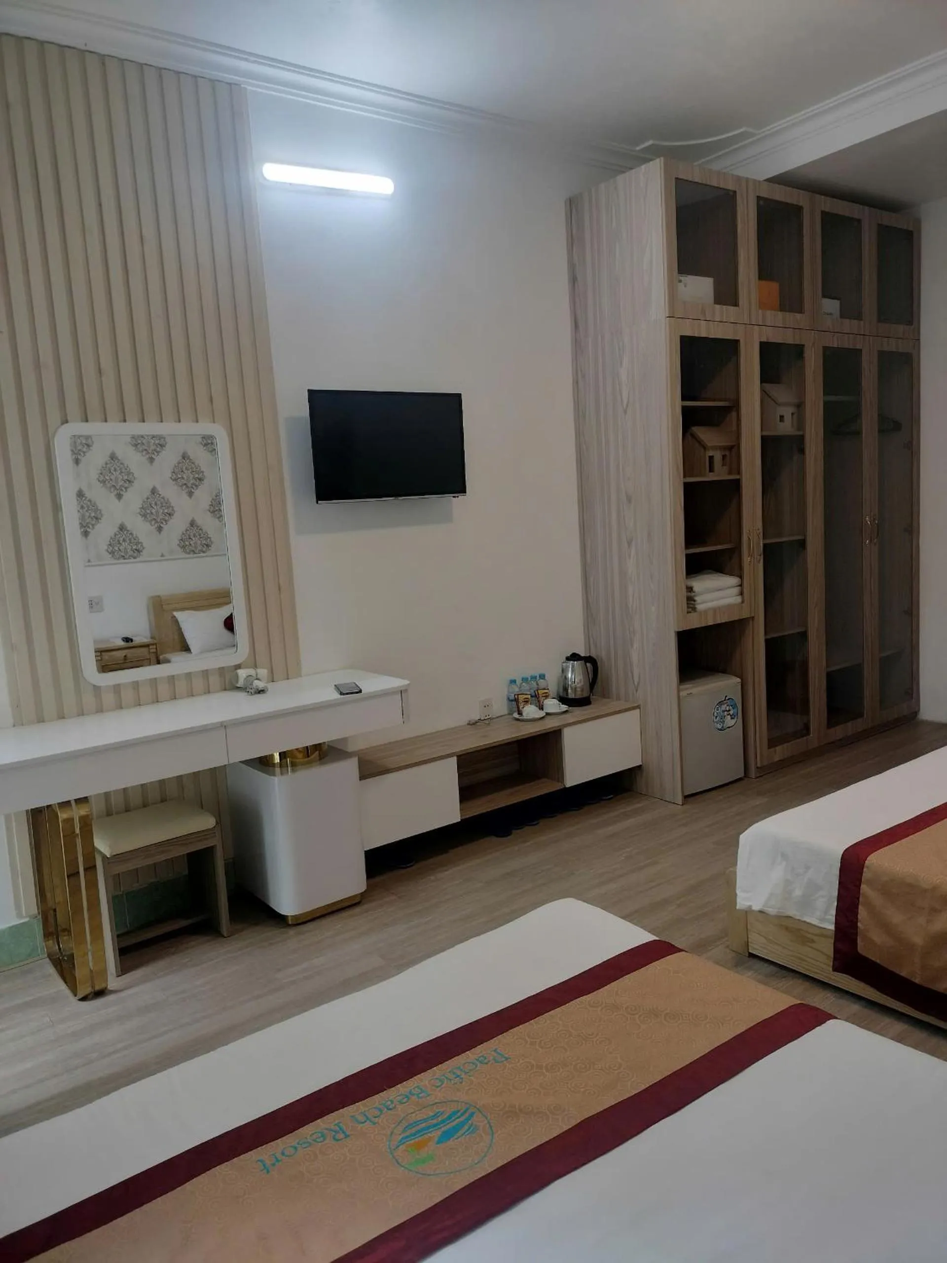 Bed in Muine Pacific Resort