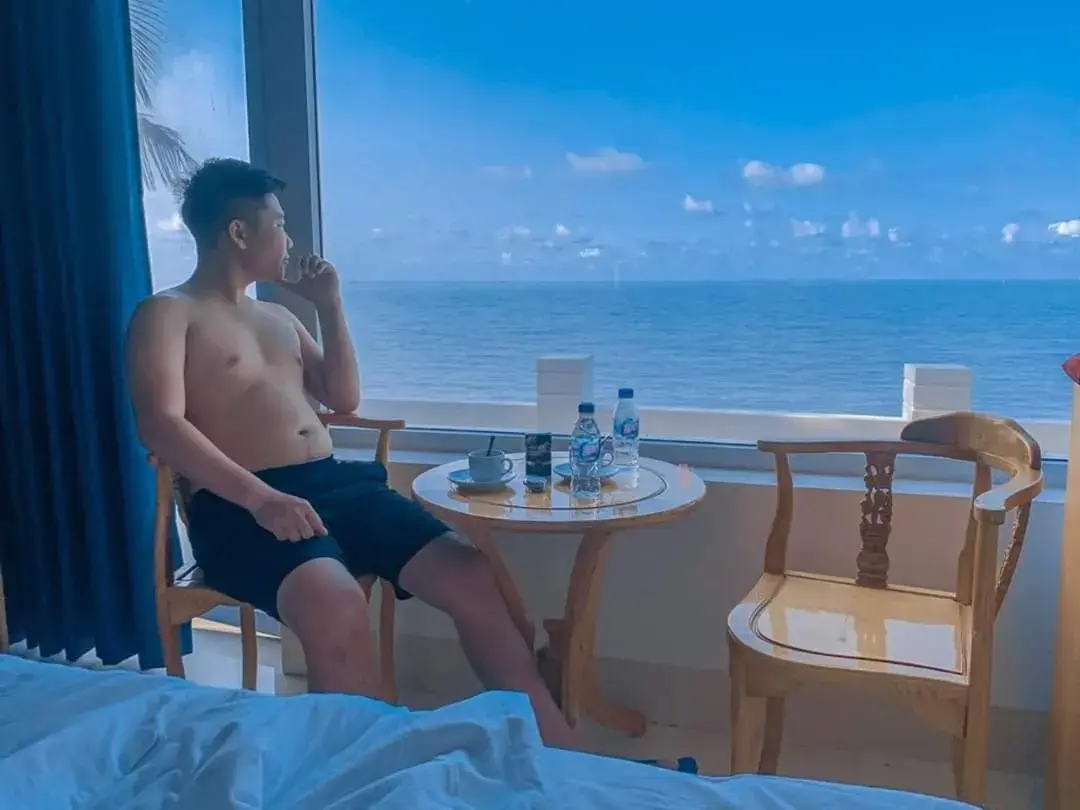 Deluxe Double Room with Sea View in Muine Pacific Resort Deluxe Double Room with Sea View in Muine Pacific Resort