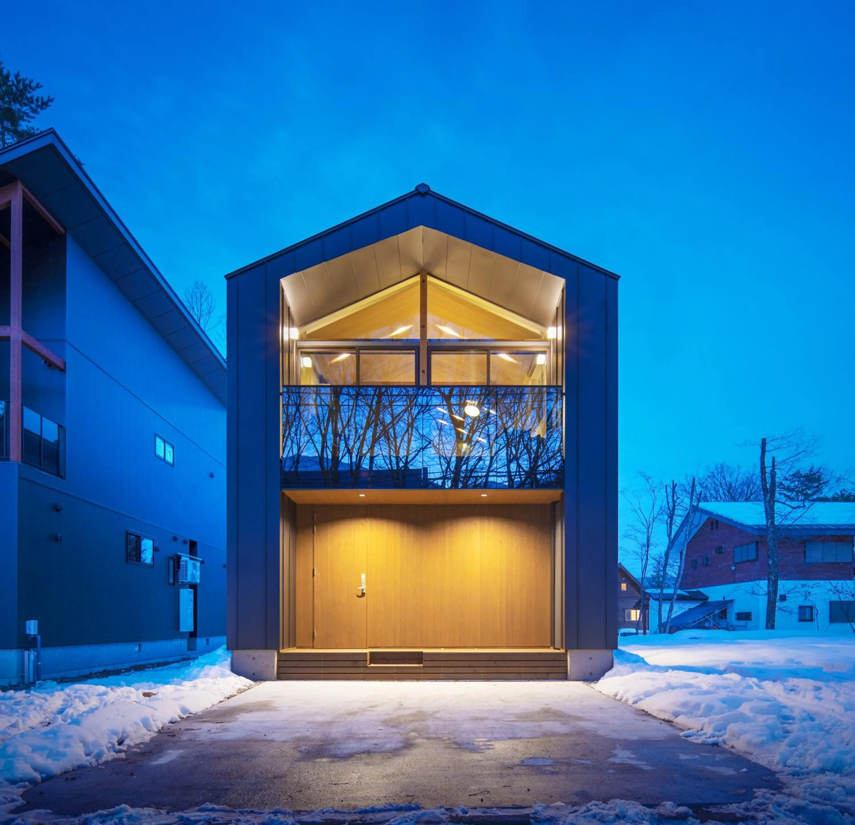 Property building in Grey Wolf Chalet by Hakuba White Fox Company