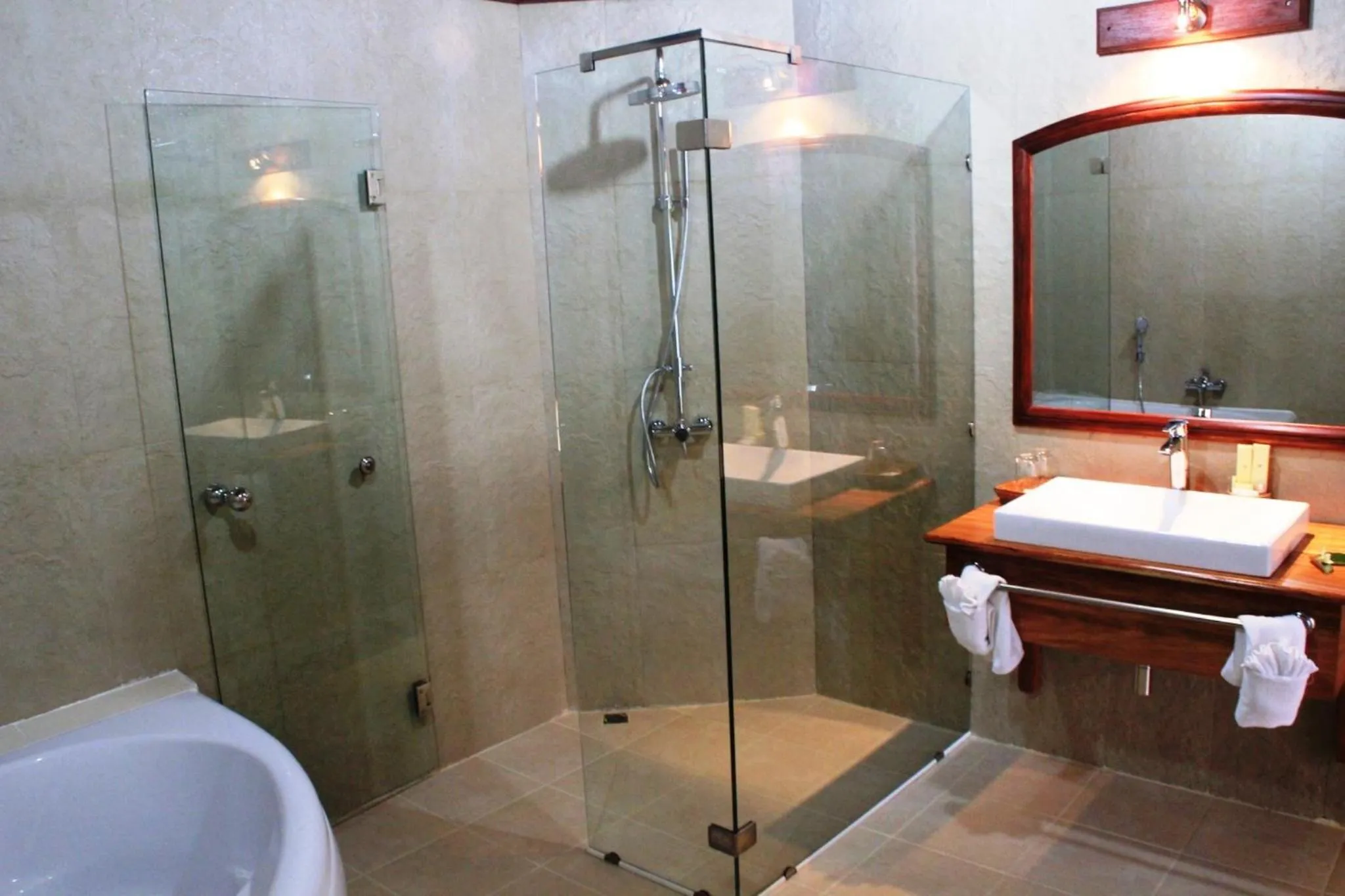 Shower in Sada Hotel