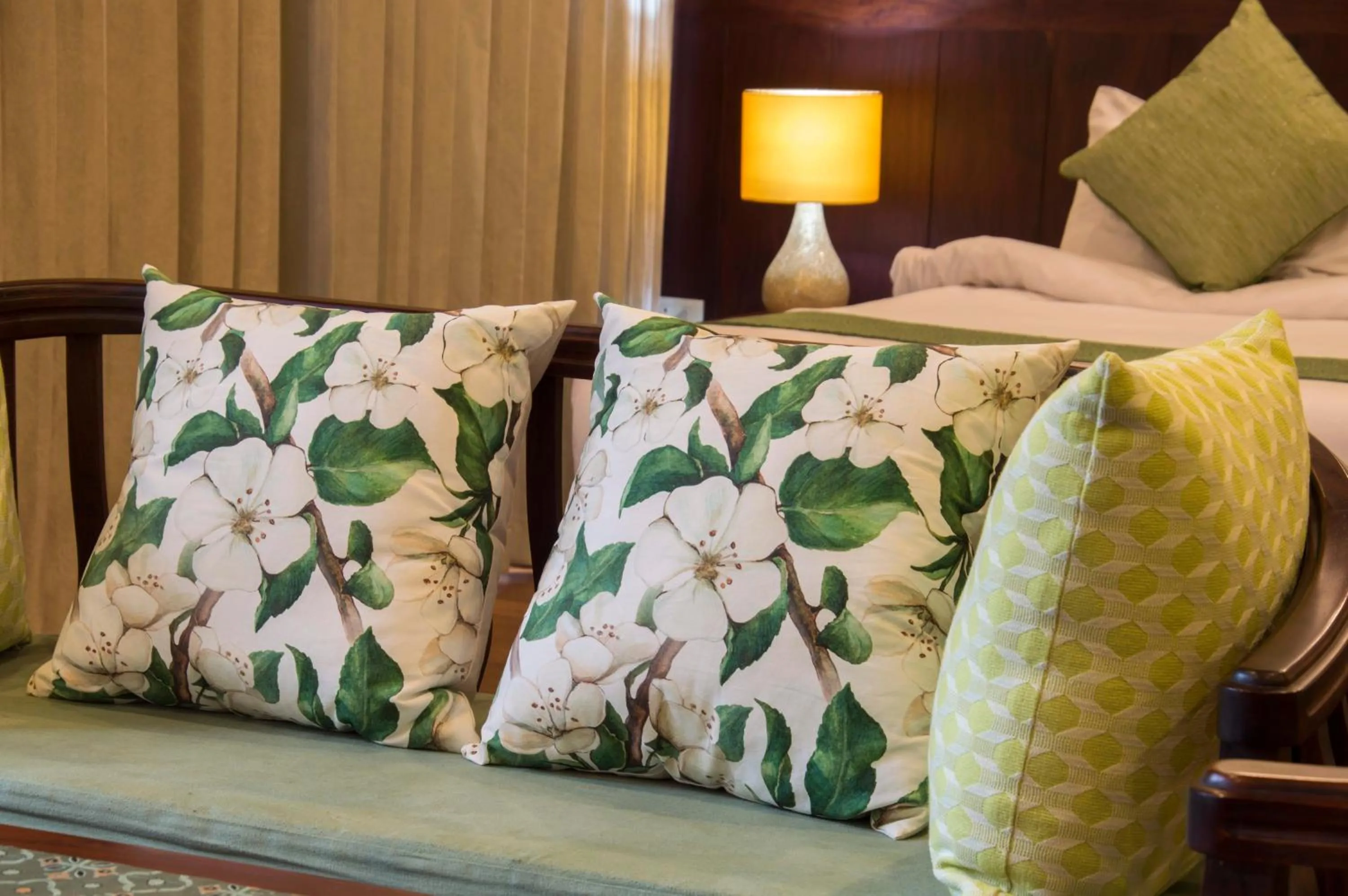 Decorative detail, Bed in Sada Hotel