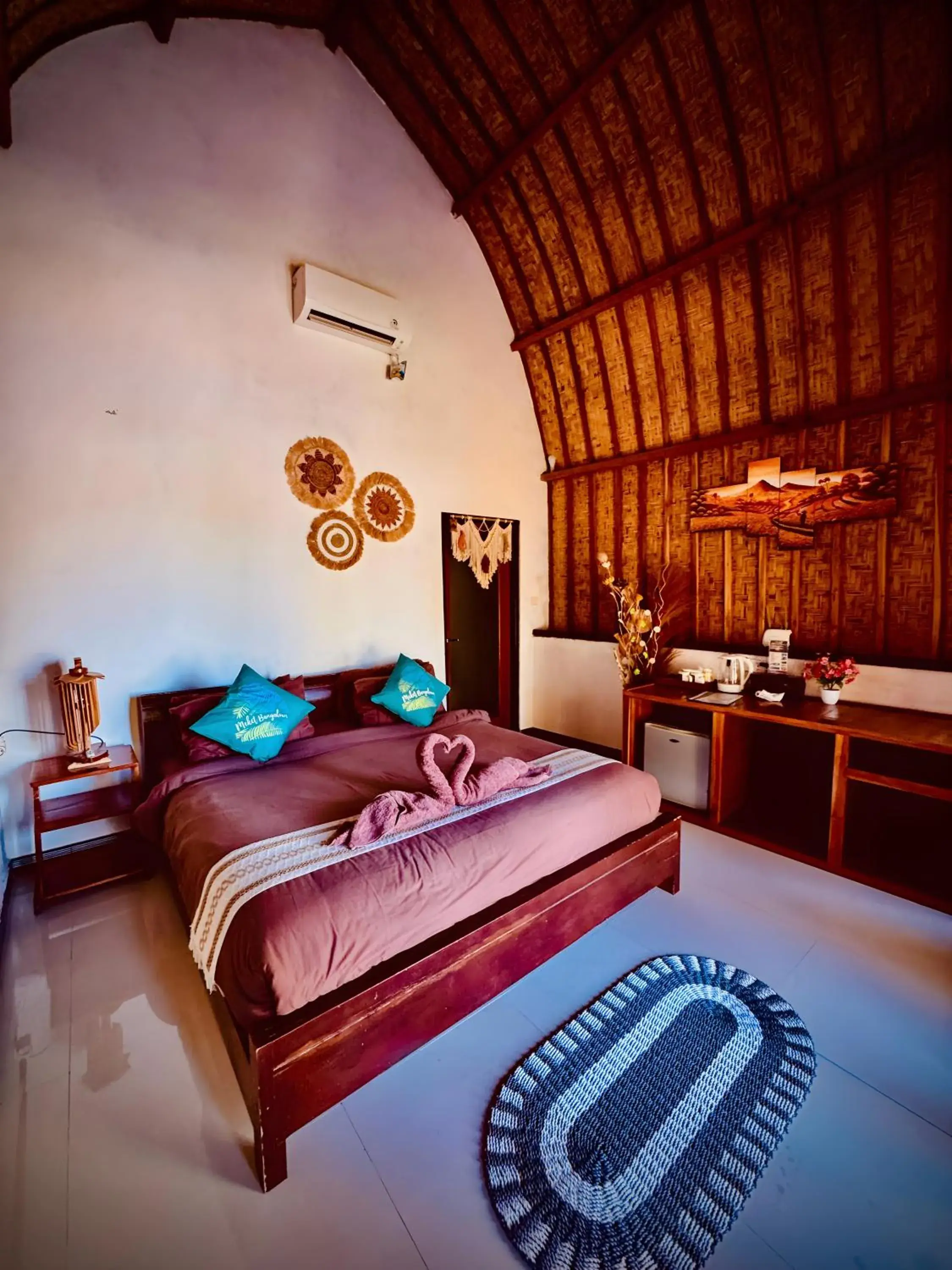 Bed in Meket Bungalows Bed in Meket Bungalows