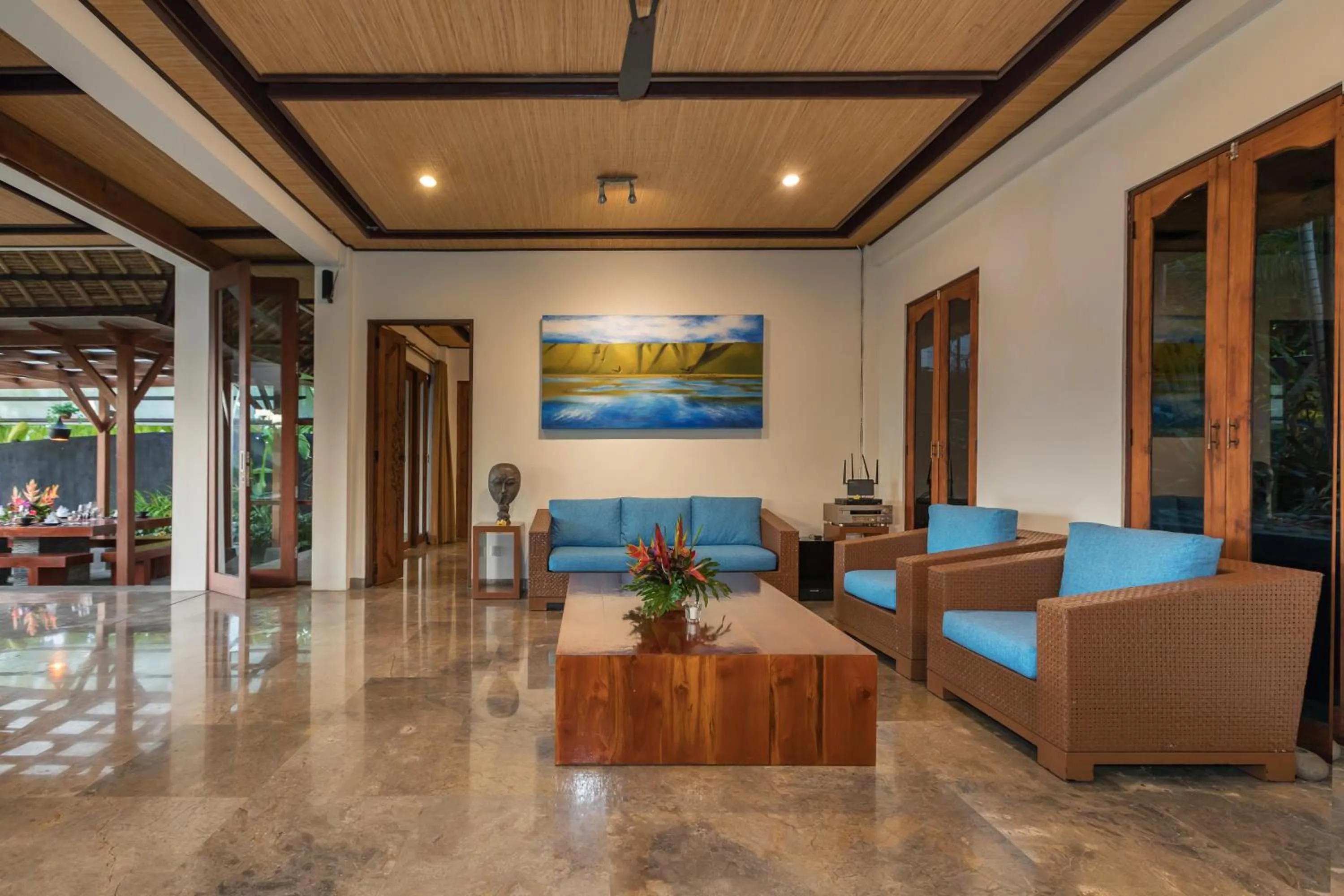 Living room in Villa Djani Balangan by Nagisa Bali