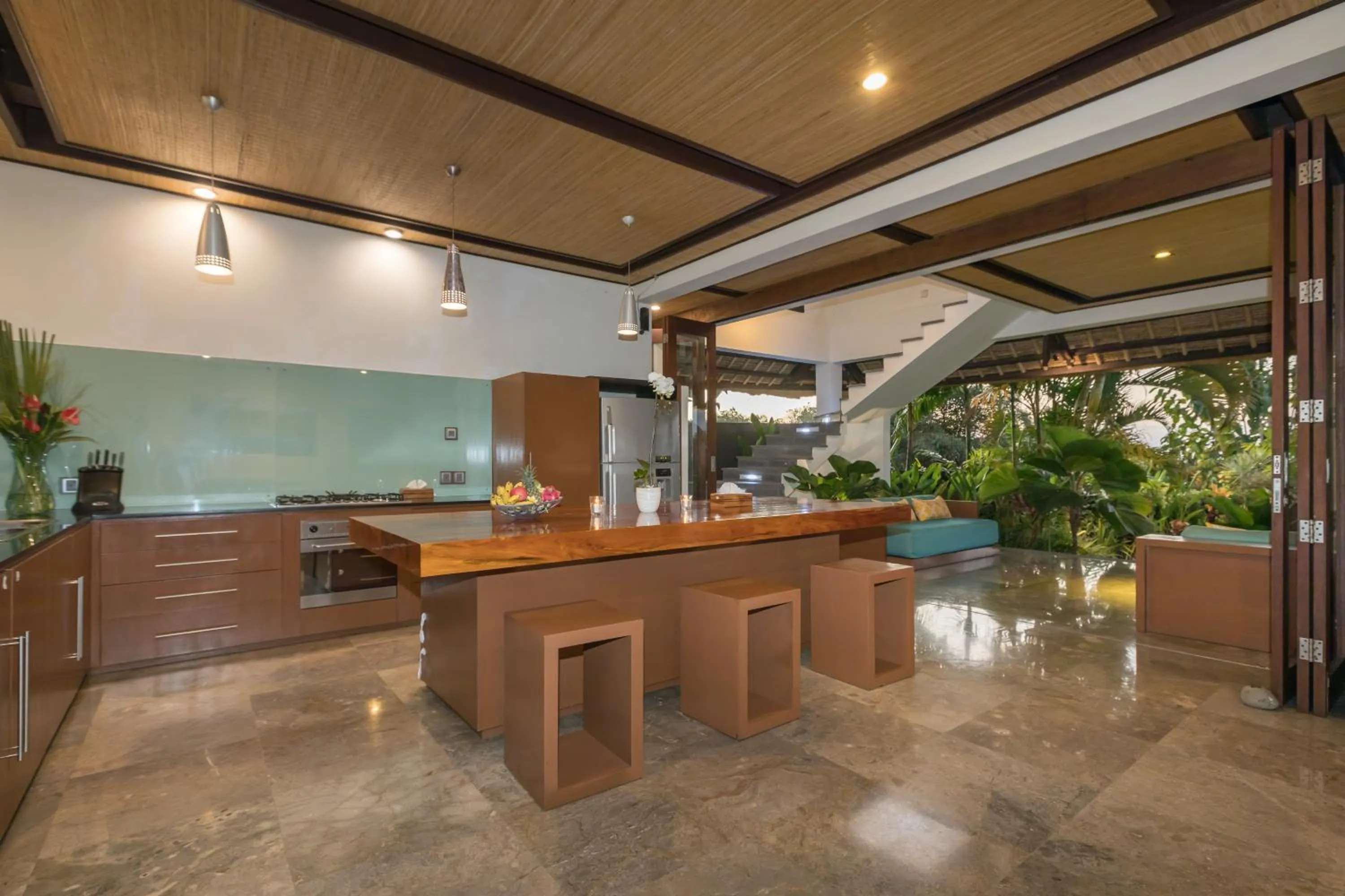 Kitchen or kitchenette in Villa Djani Balangan by Nagisa Bali