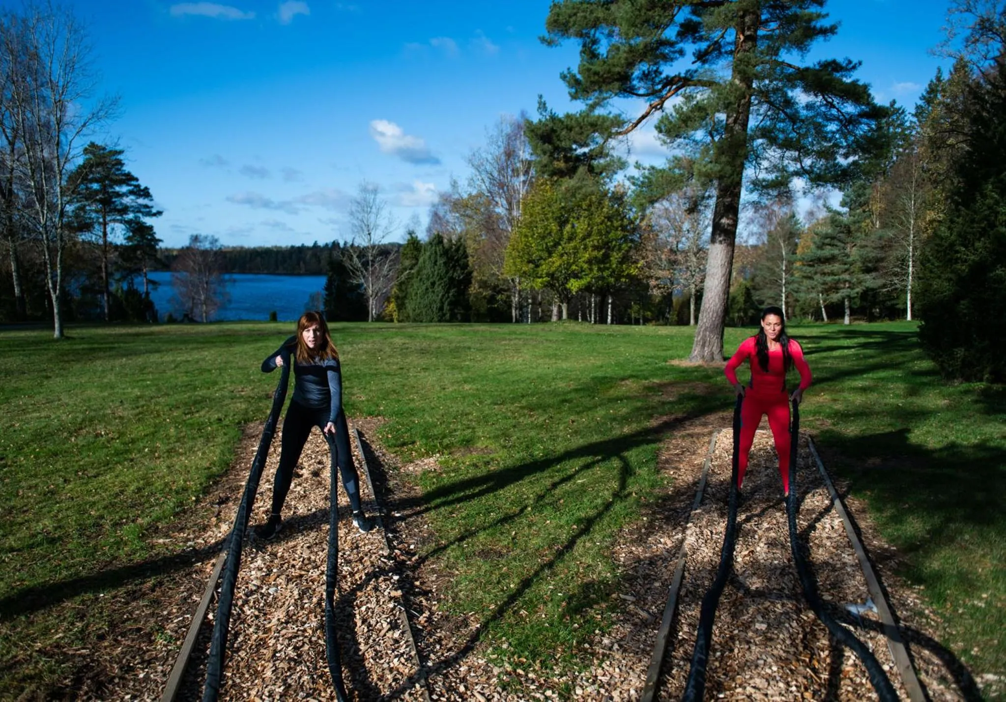 Fitness centre/facilities in Två Skyttlar