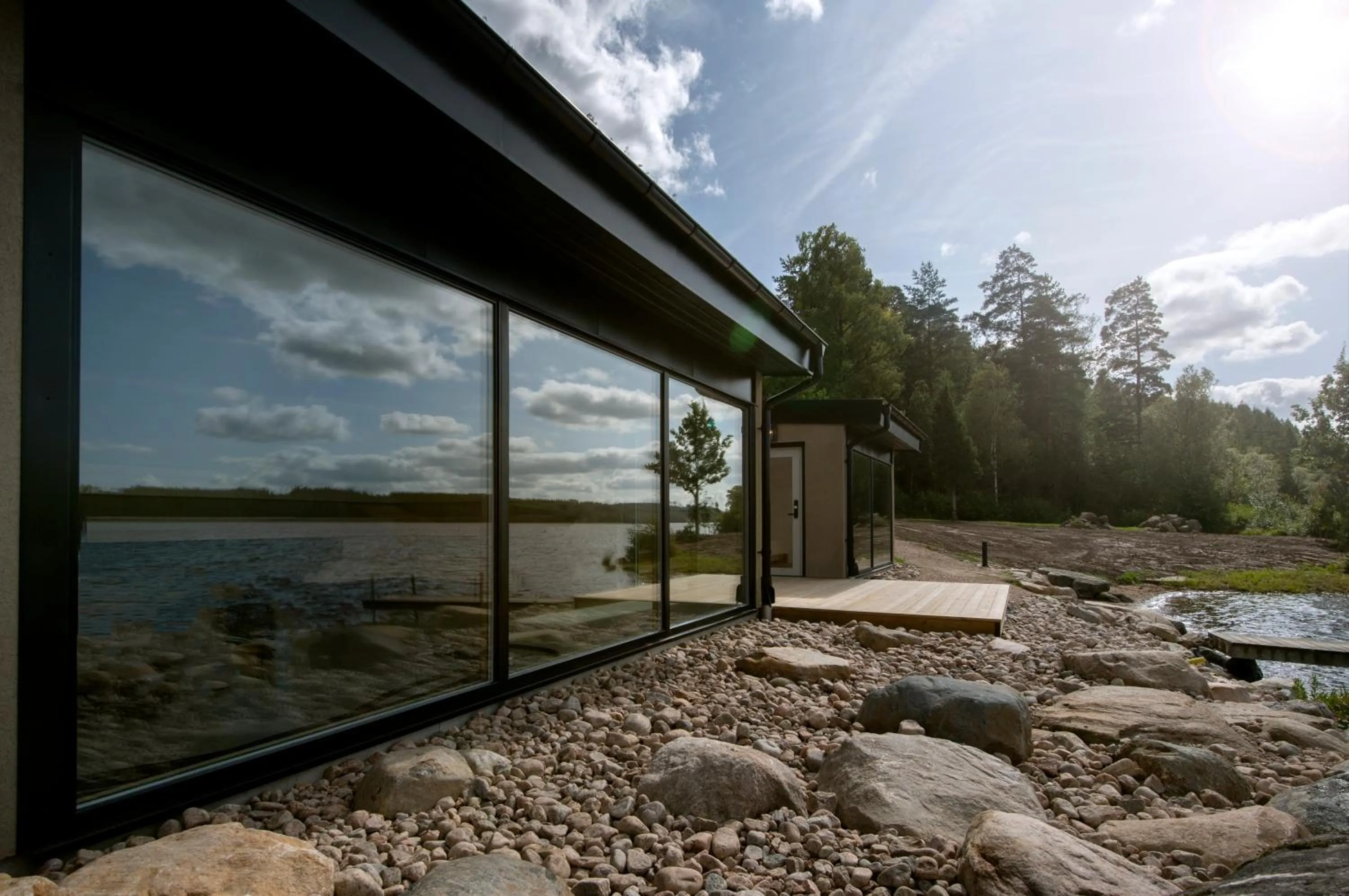 Sauna in Två Skyttlar