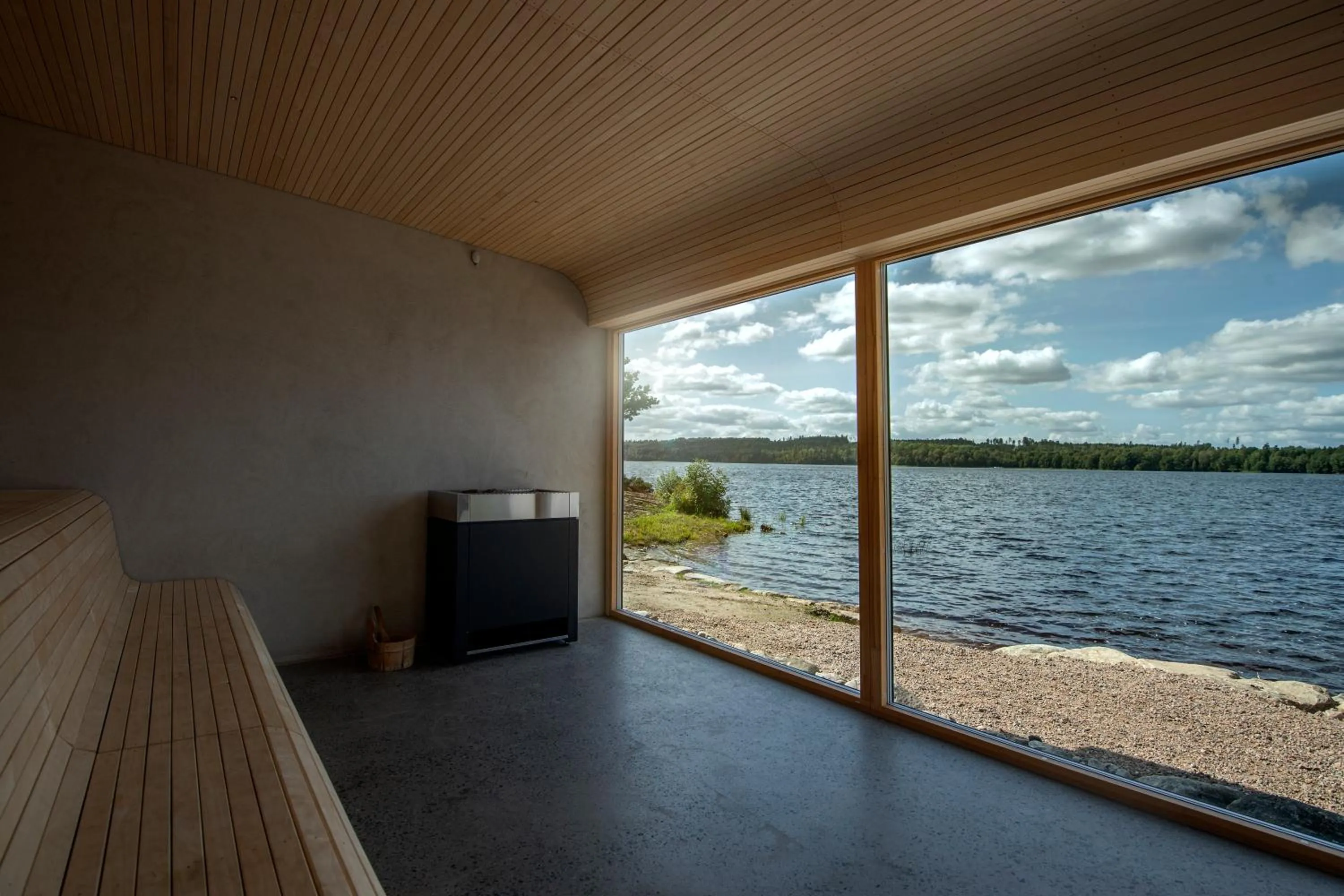 Sauna in Två Skyttlar