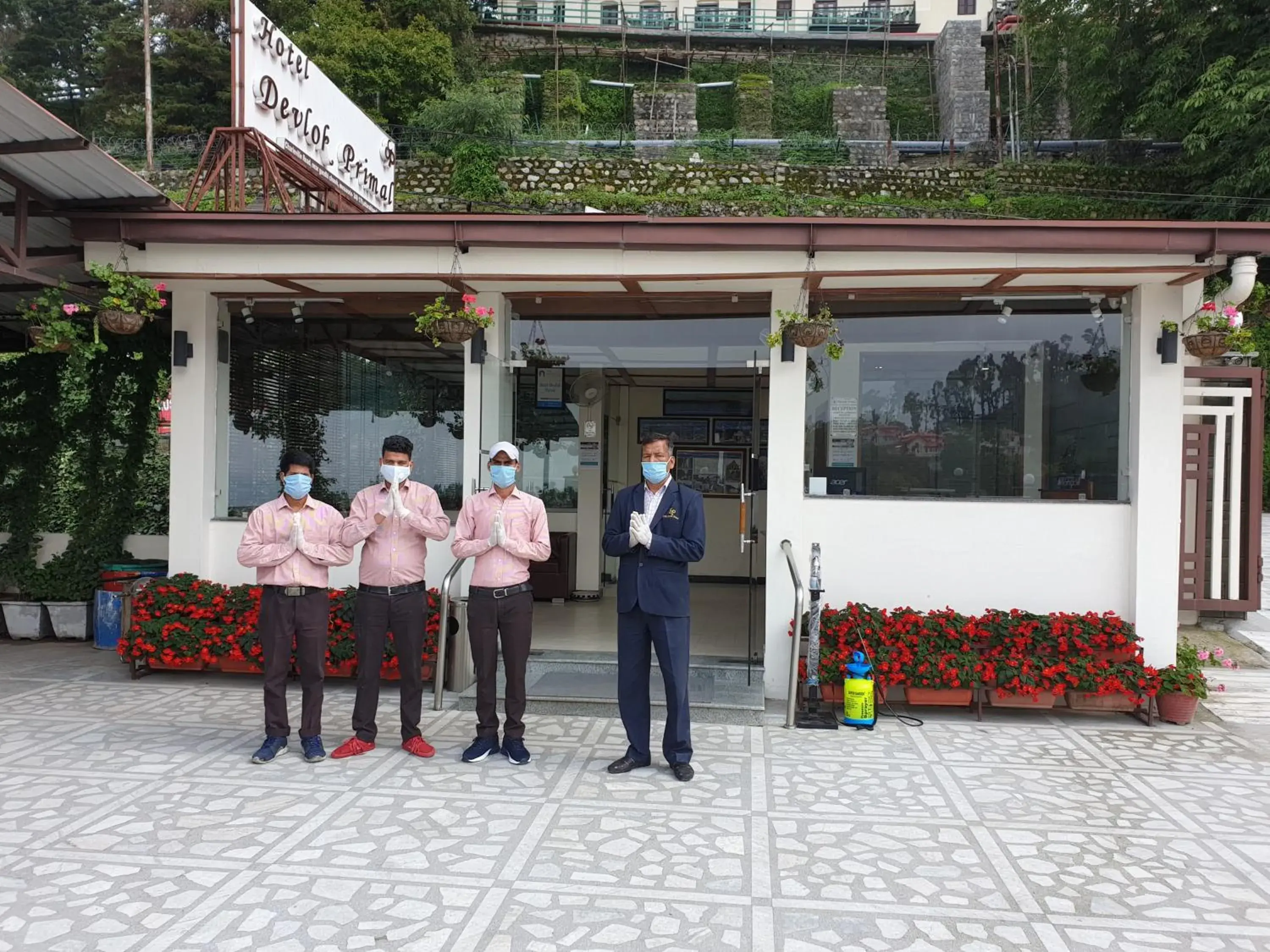 Property building in Hotel Devlok Primal Property building in Hotel Devlok Primal