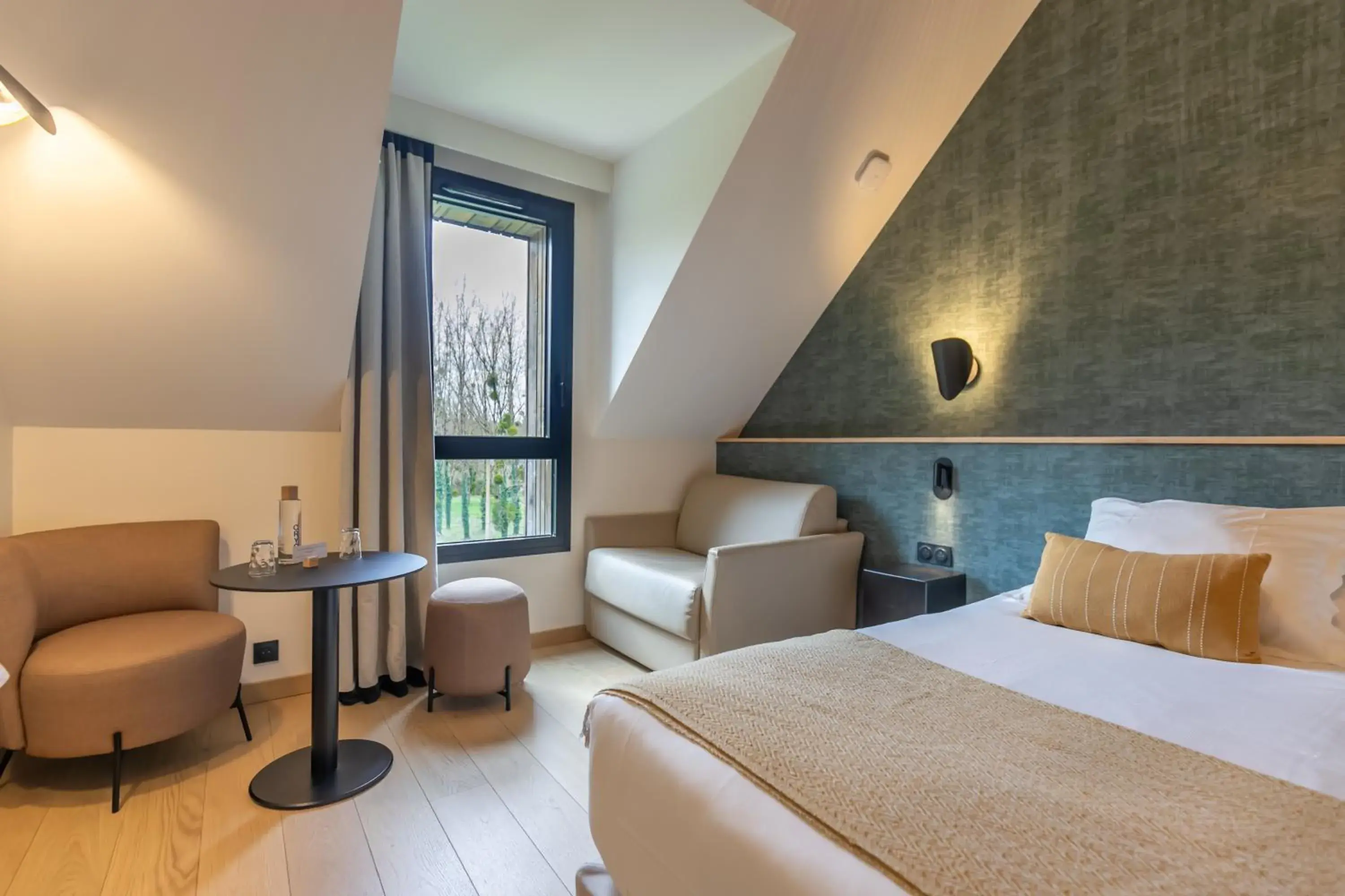 Double Room in Auberge de la Caillère Double Room in Auberge de la Caillère