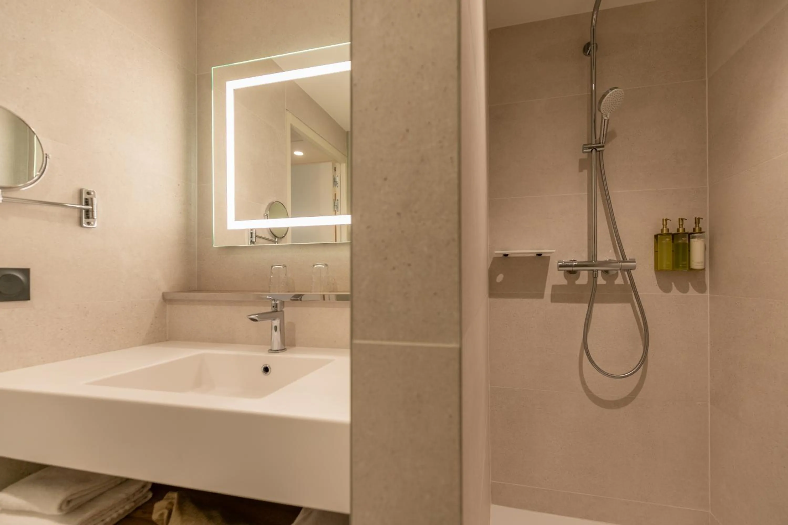 Bathroom in Auberge de la Caillère