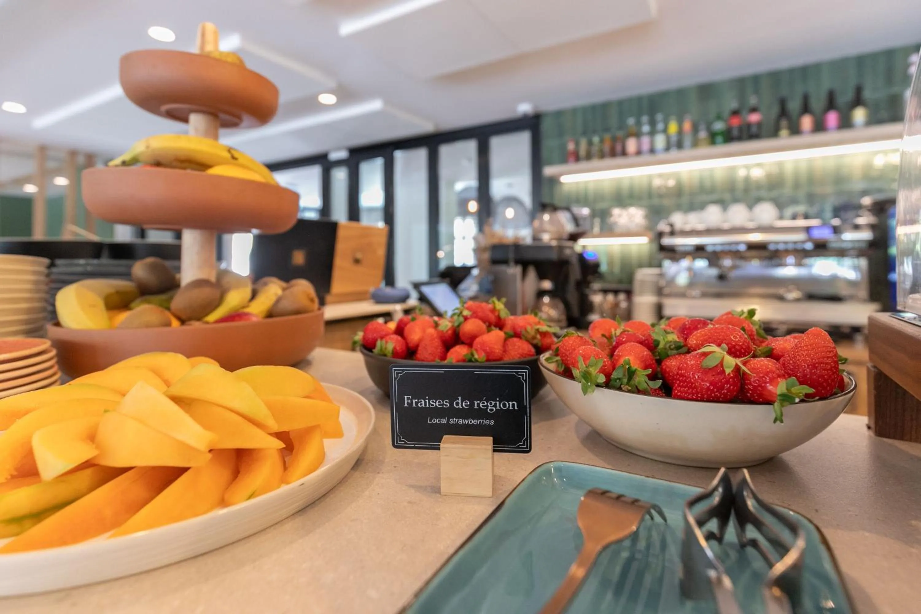 Breakfast in Auberge de la Caillère