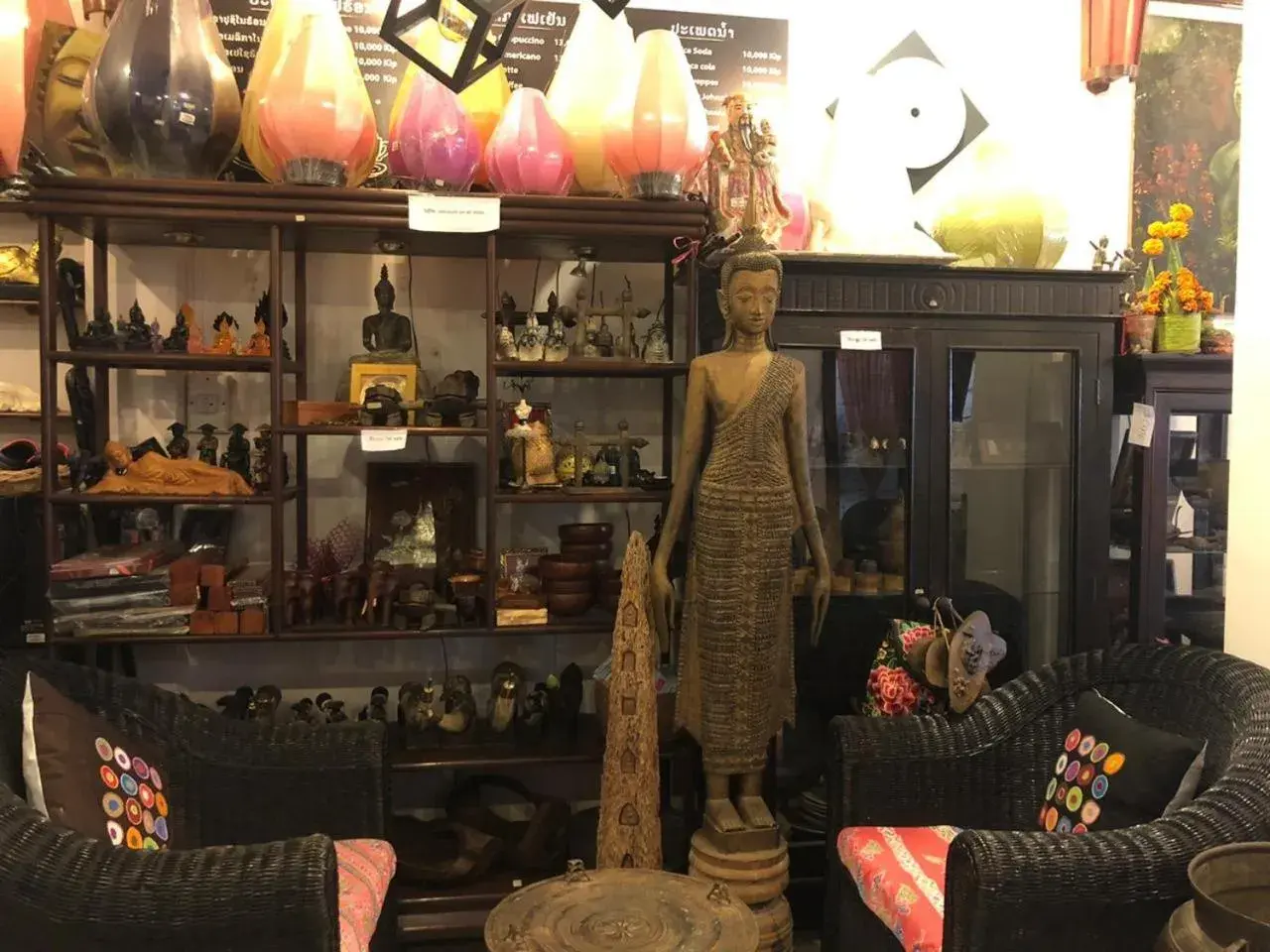 Living room in Vientiane SP Hotel Living room in Vientiane SP Hotel