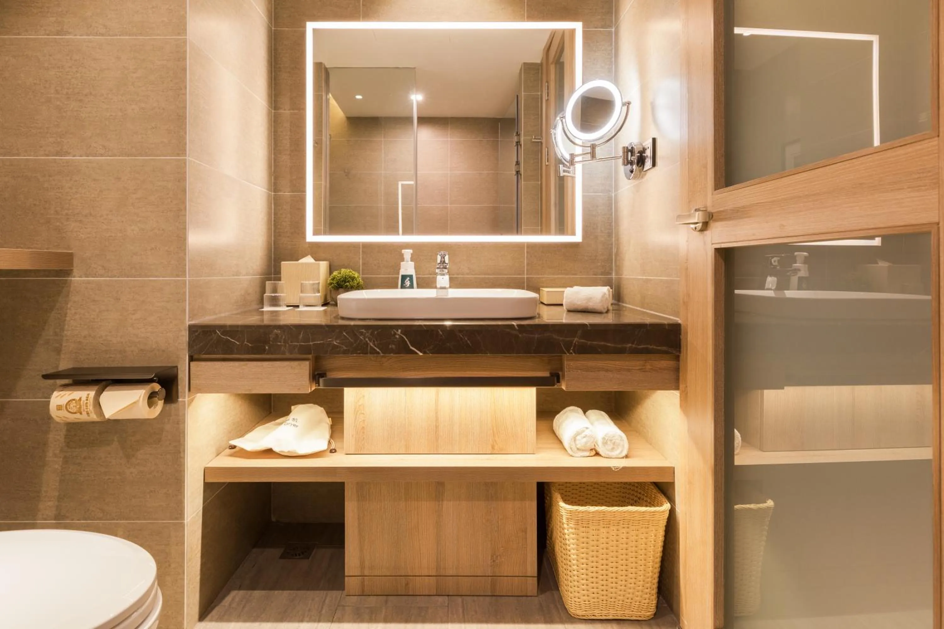 Bathroom in Atour Jiaozhou Qingdao Hotel