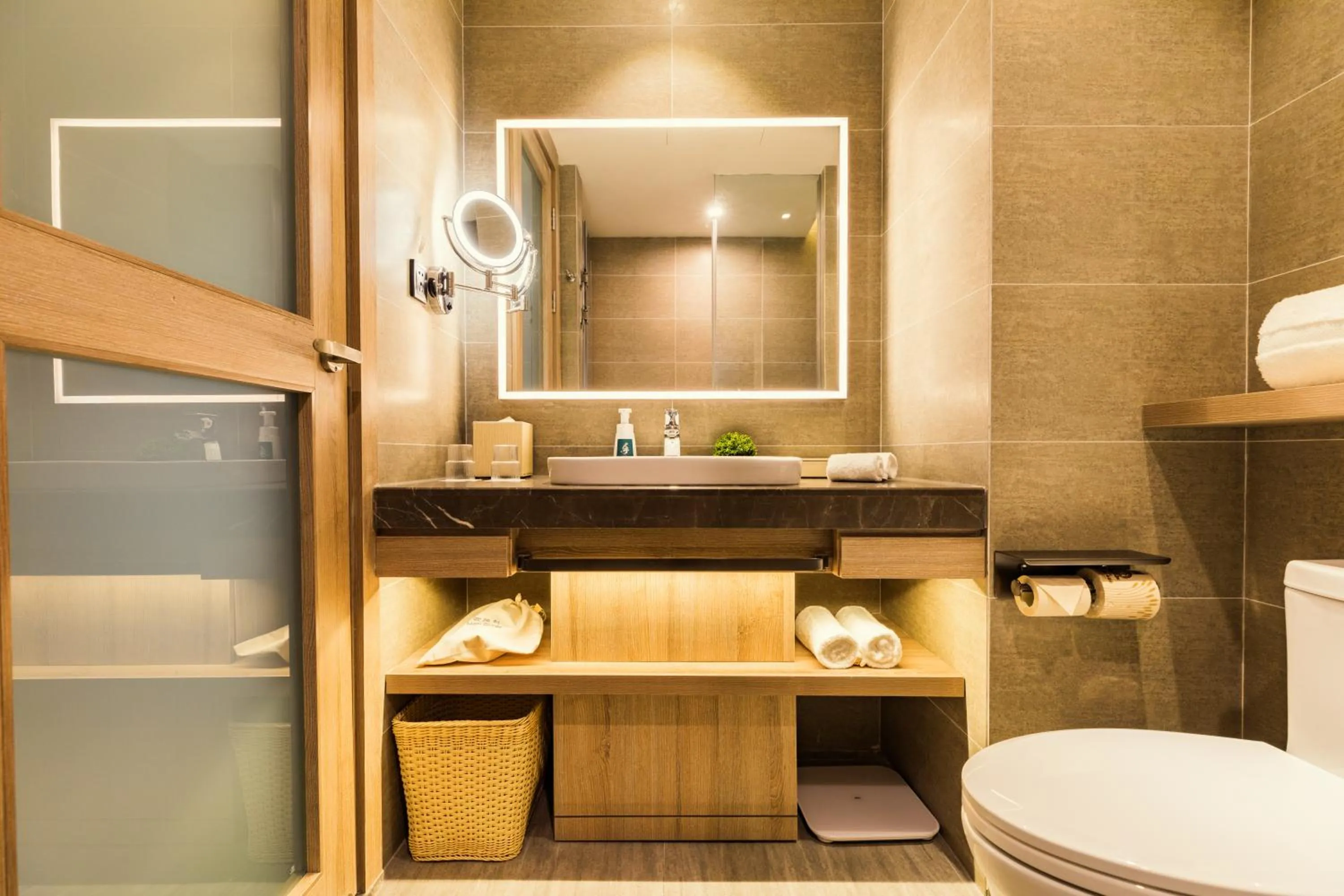 Toilet in Atour Jiaozhou Qingdao Hotel