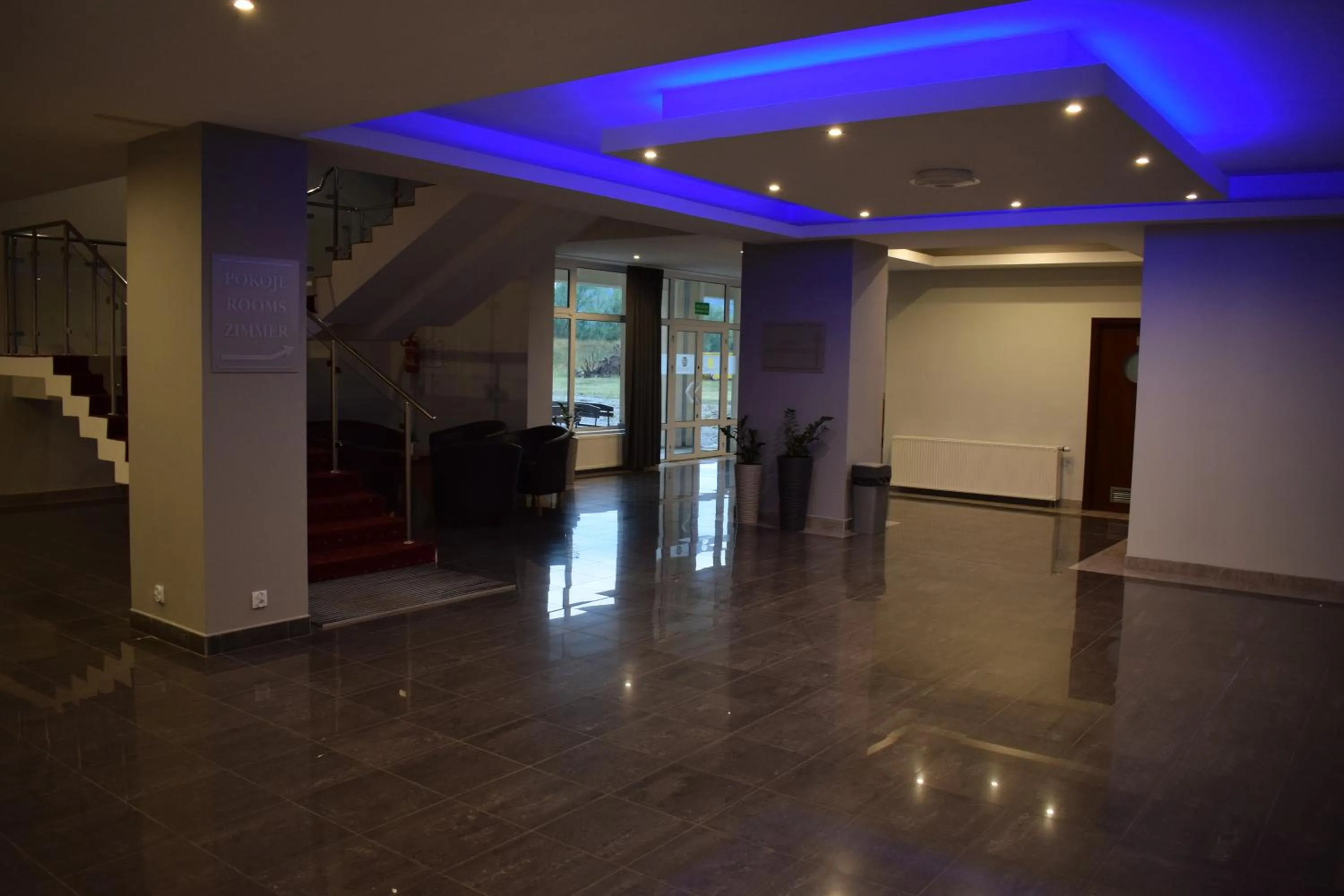 Lobby or reception in Hotel Biały