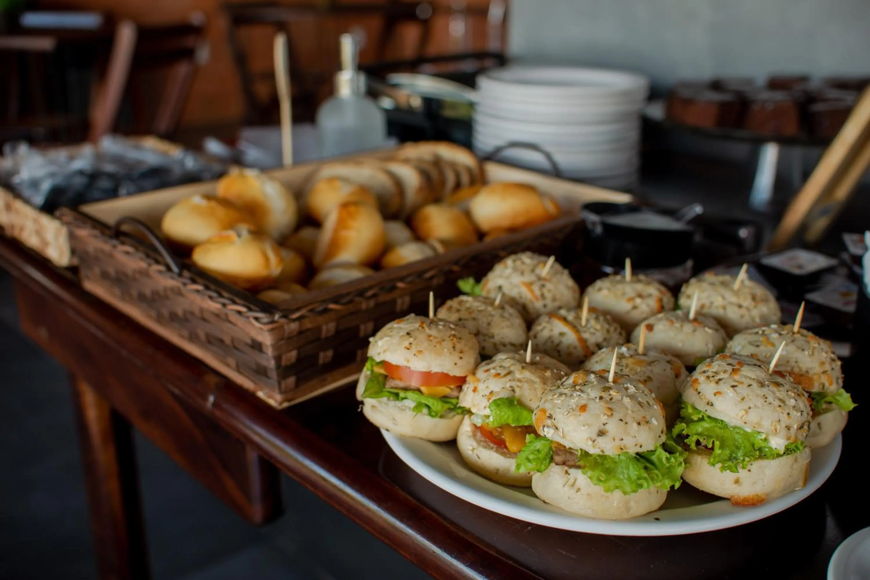 Breakfast in Pousada Cabanas Kaia Lua