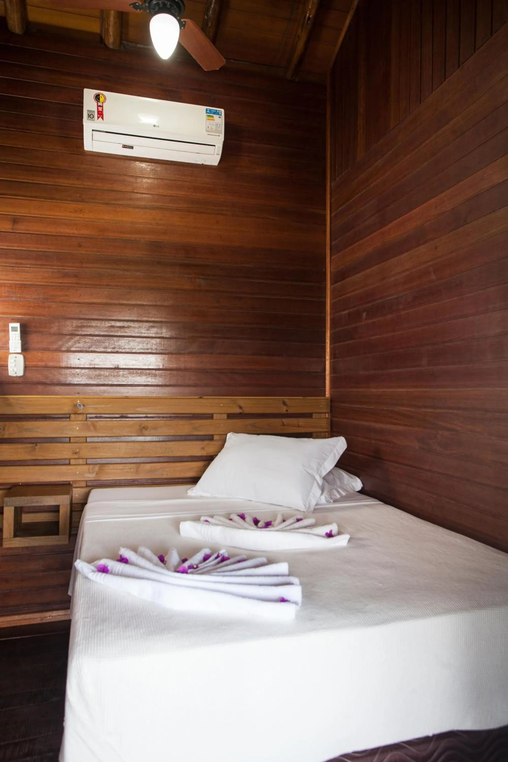 Bedroom, Bed in Pousada Cabanas Kaia Lua