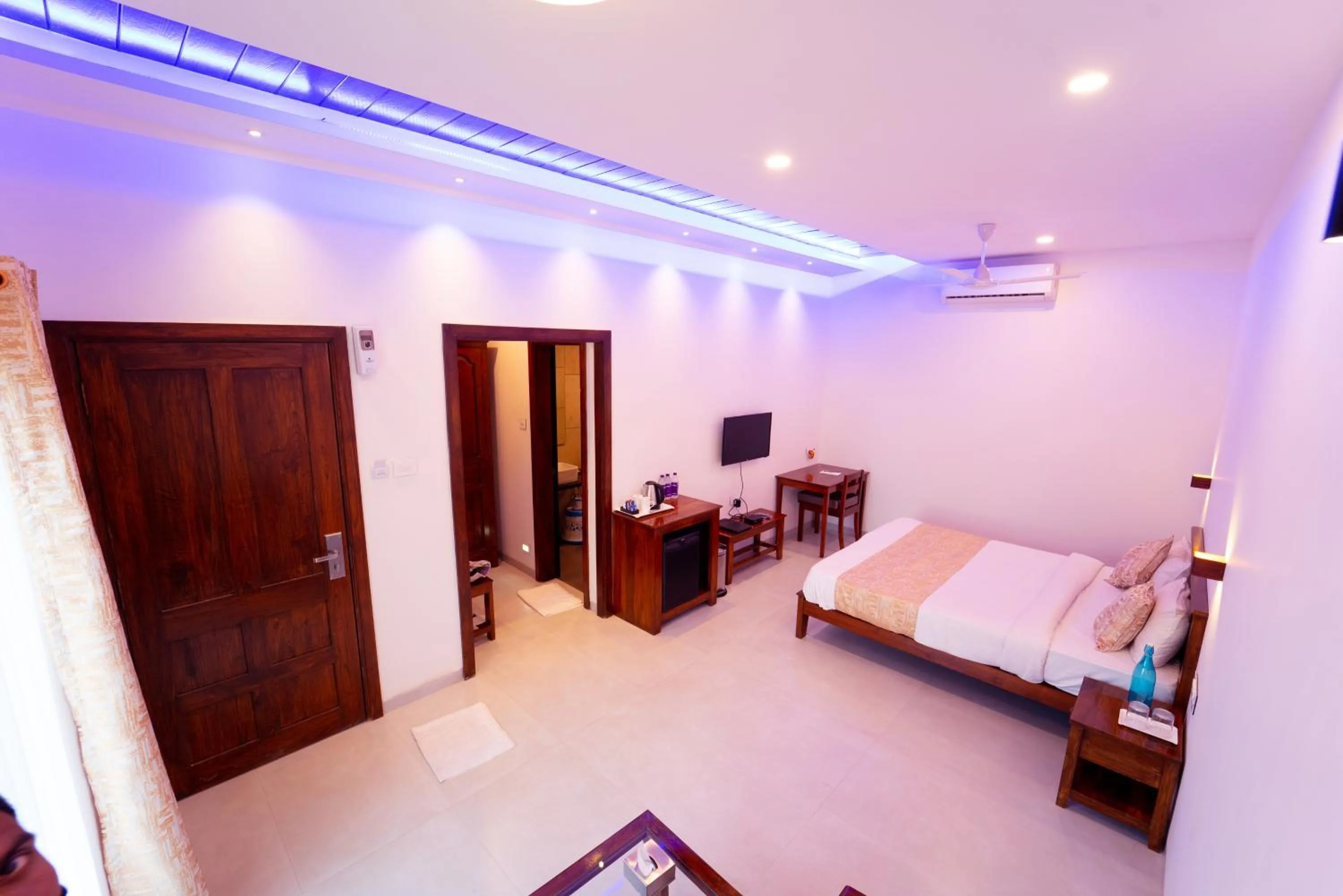 View (from property/room), Bed in La Serene Resort and Spa