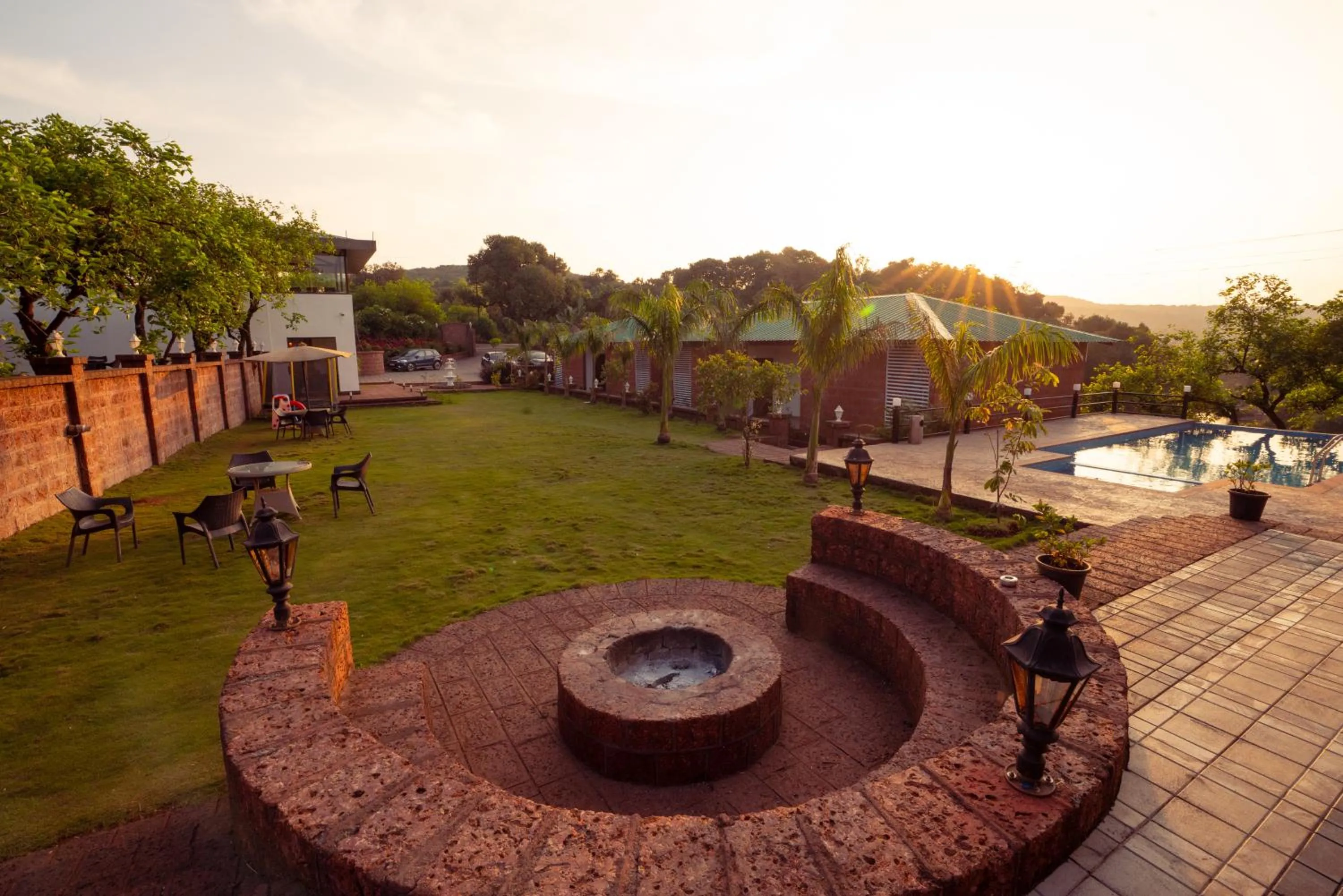 Garden in La Serene Resort and Spa