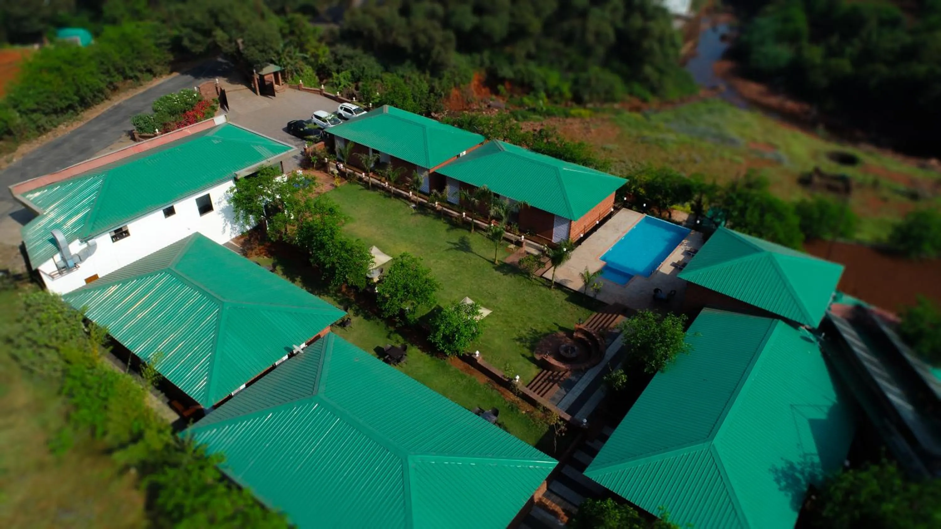 Property building in La Serene Resort and Spa