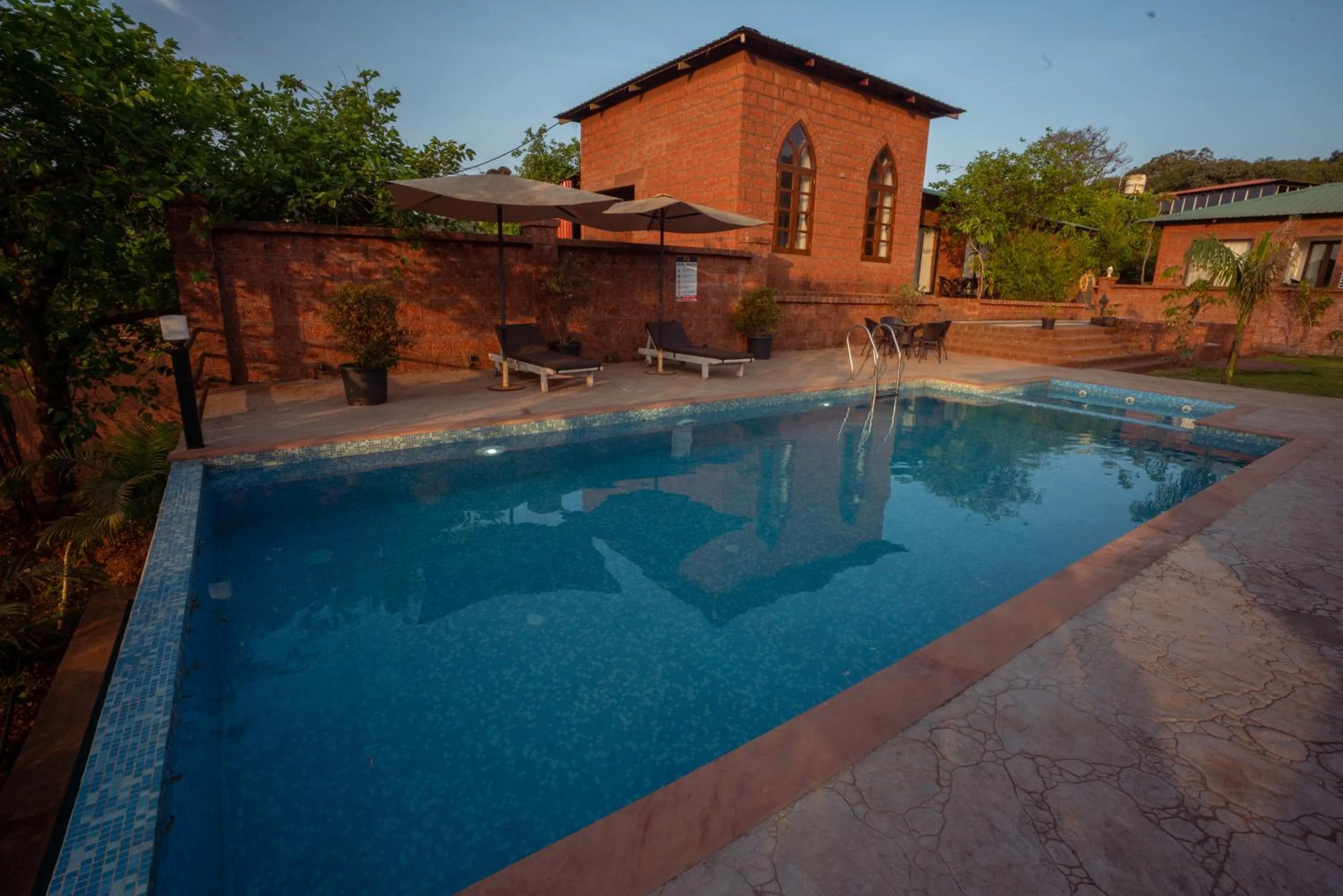 Swimming pool in La Serene Resort and Spa