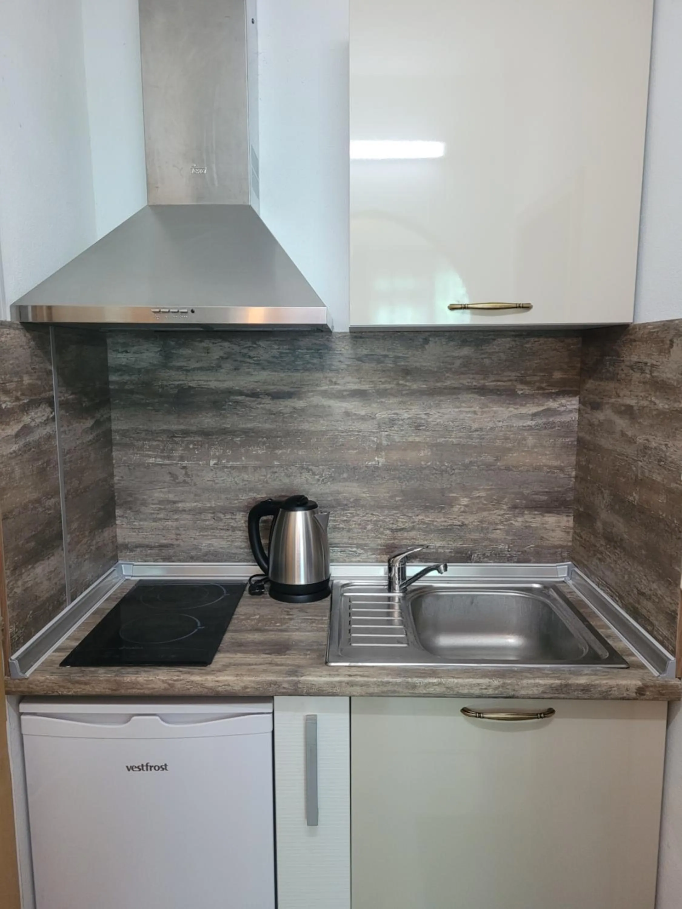 kitchen in Hotel Veronika