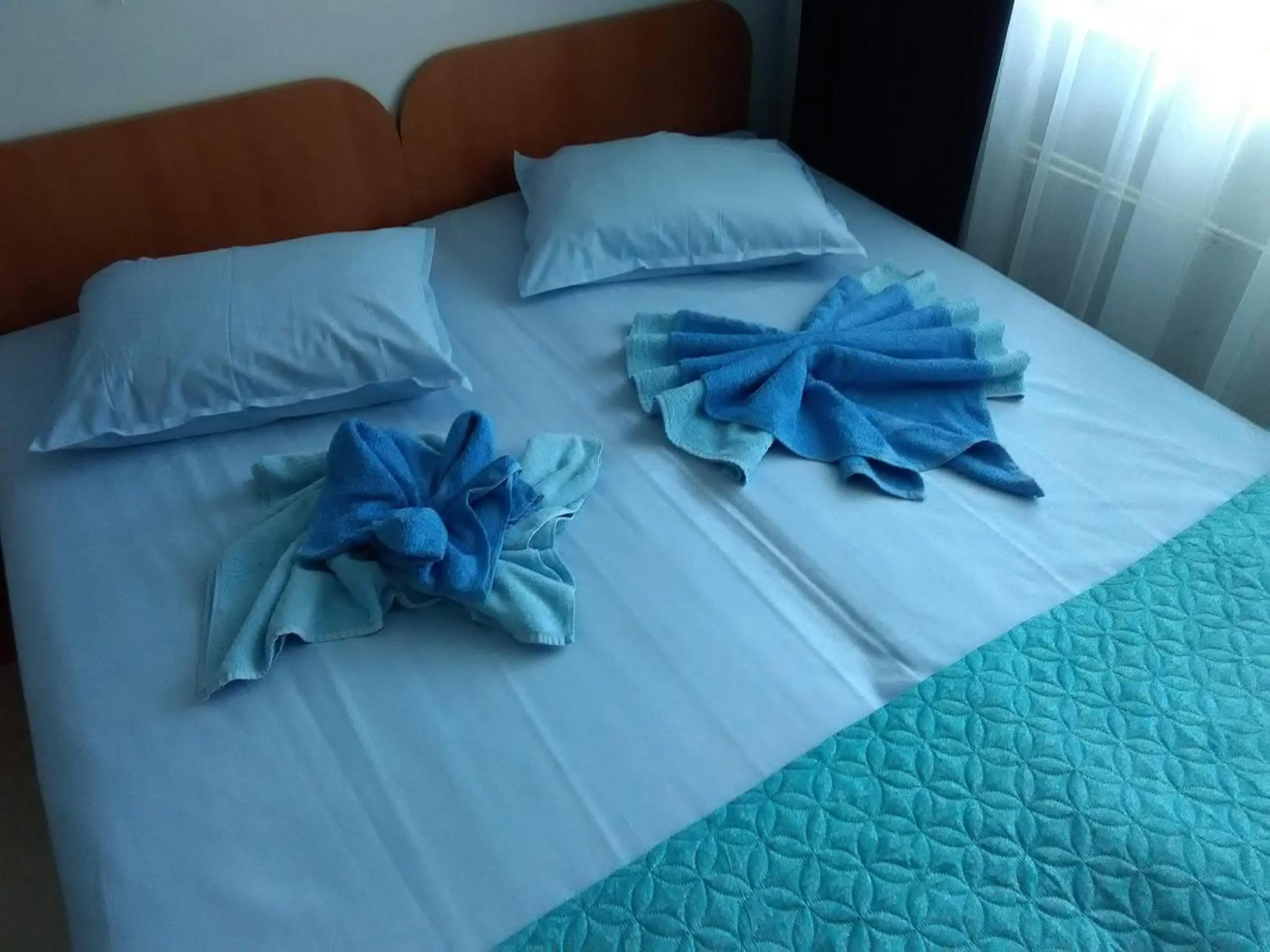 Bed in Hotel Veronika