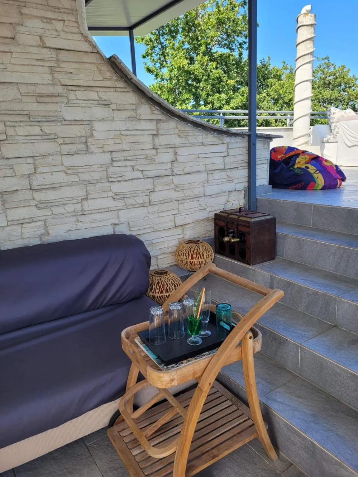 Balcony/Terrace in Hotel Veronika