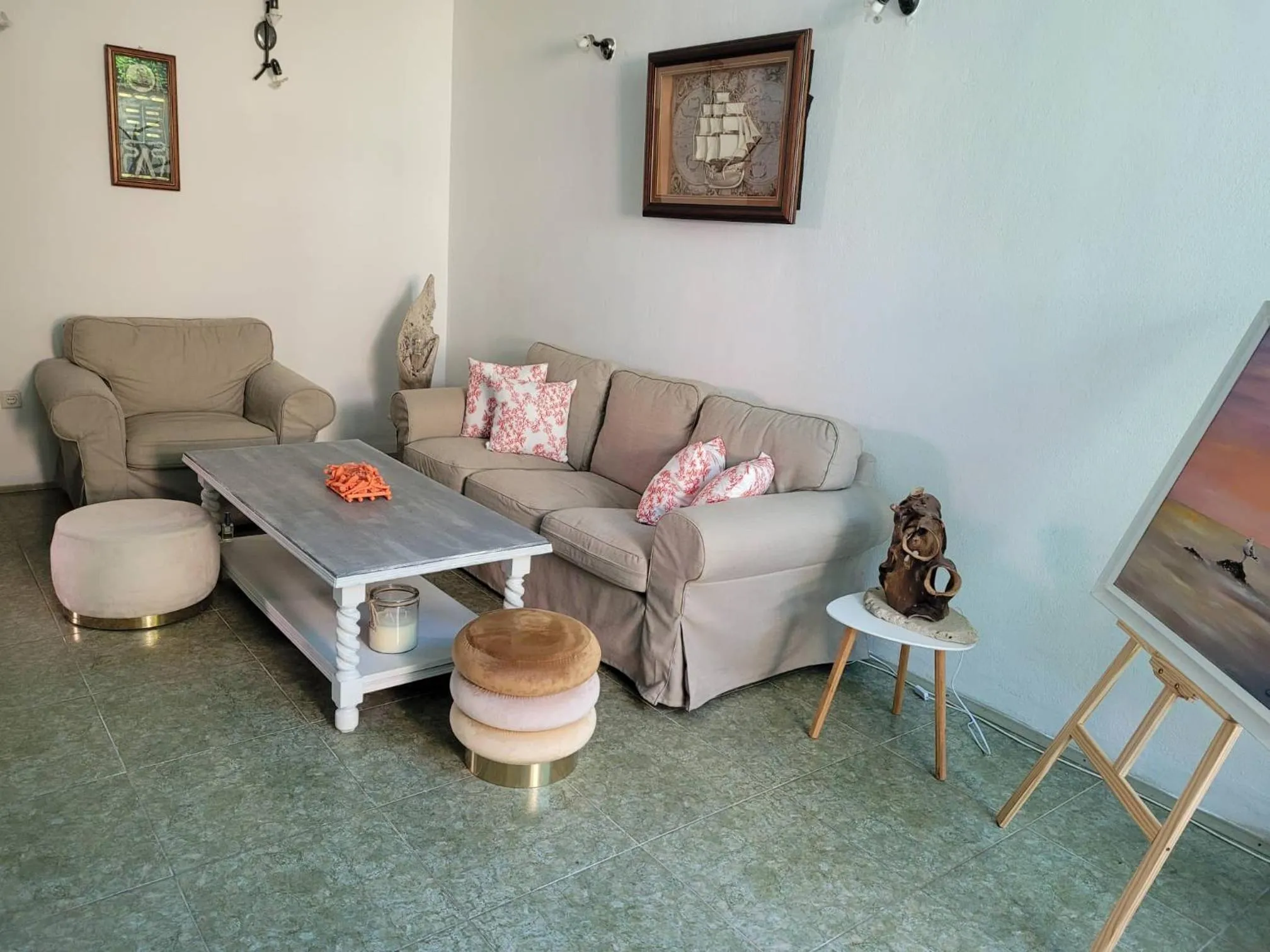 Seating area in Hotel Veronika