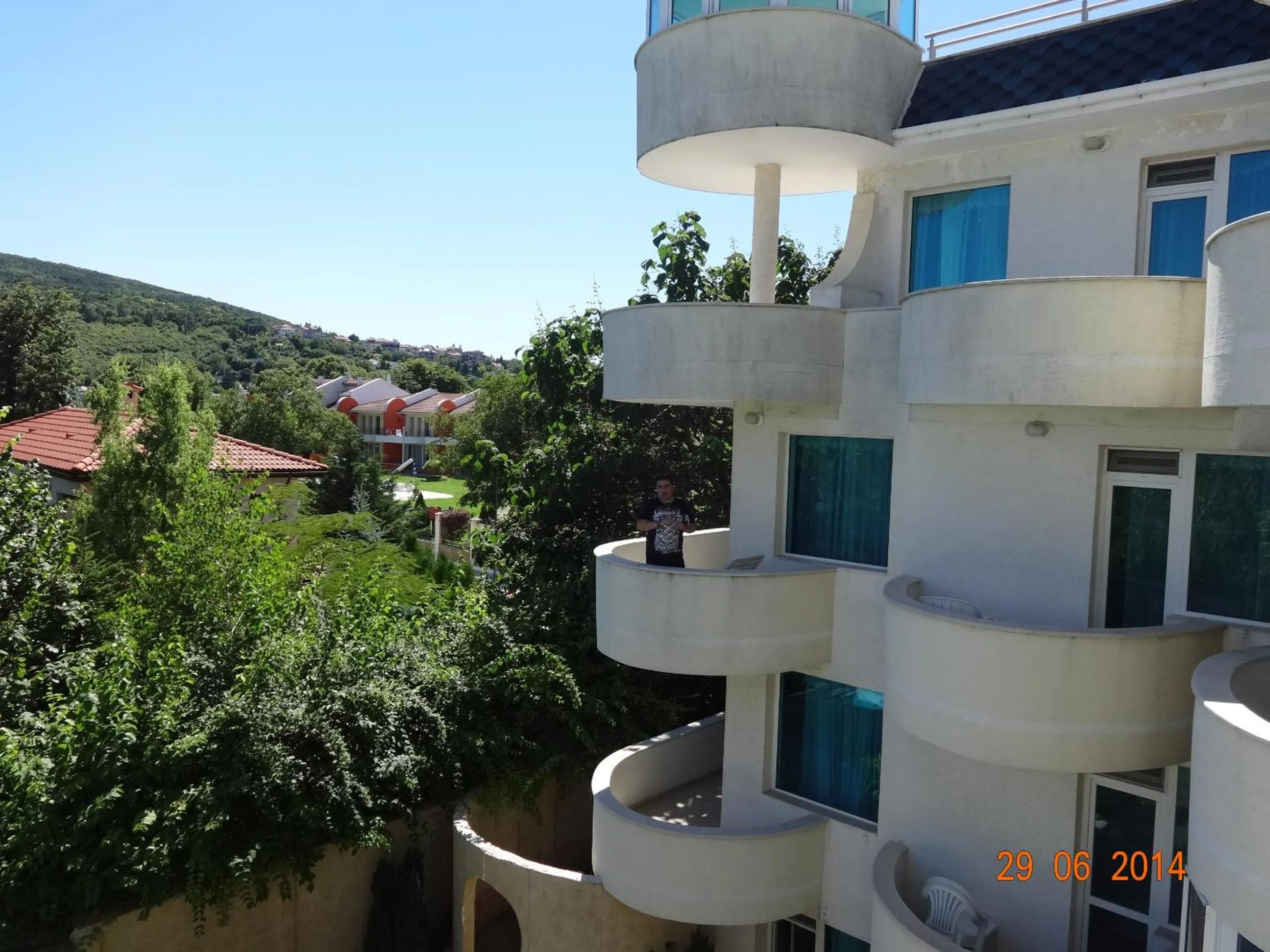 Floor plan in Hotel Veronika