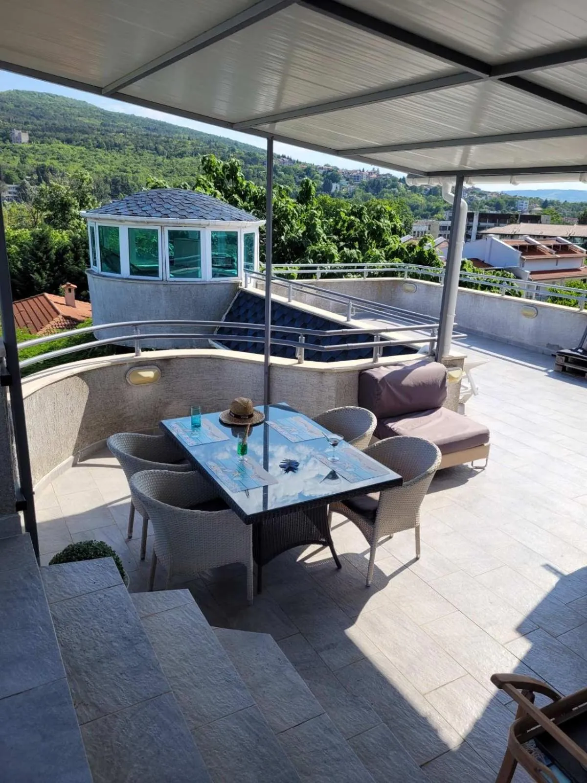 Balcony/Terrace in Hotel Veronika