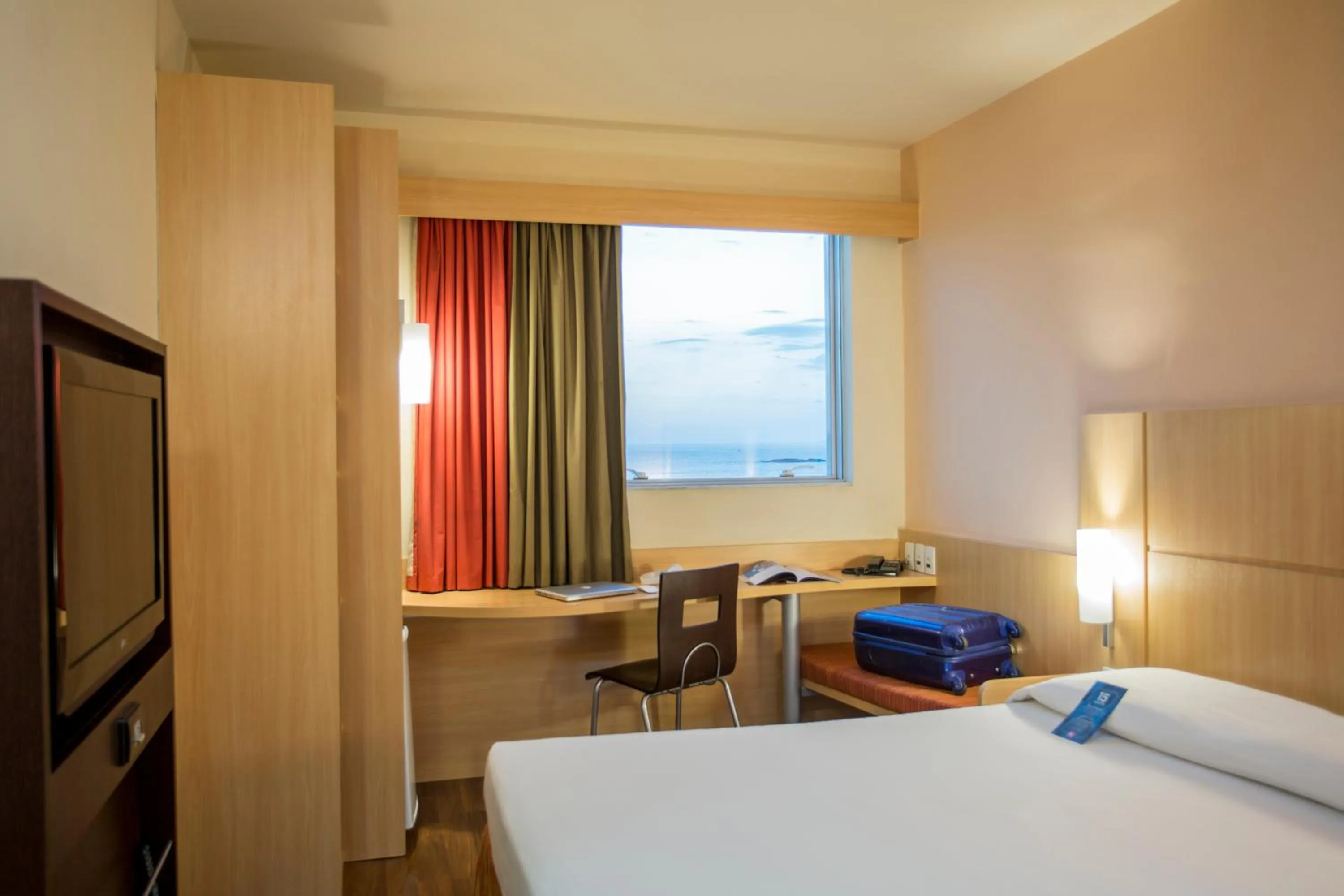 Bed in ibis Vitoria Praia de Camburi