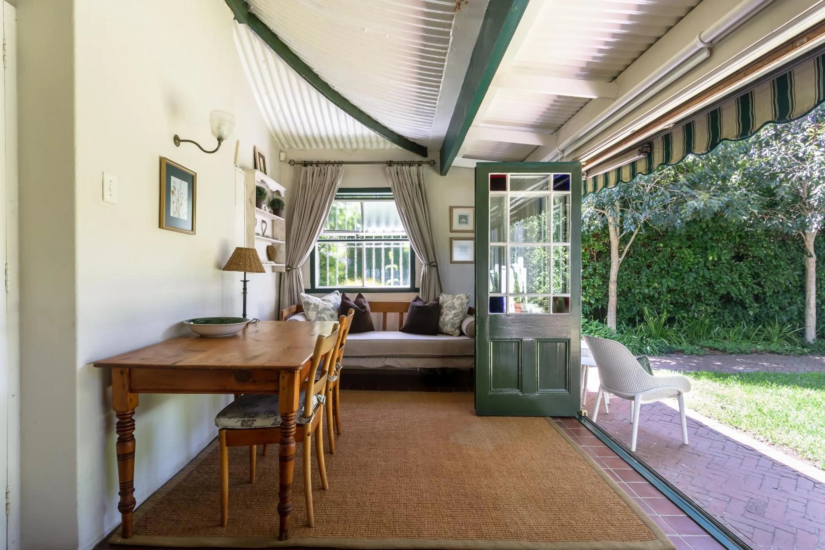 Patio in Sandown Lodge