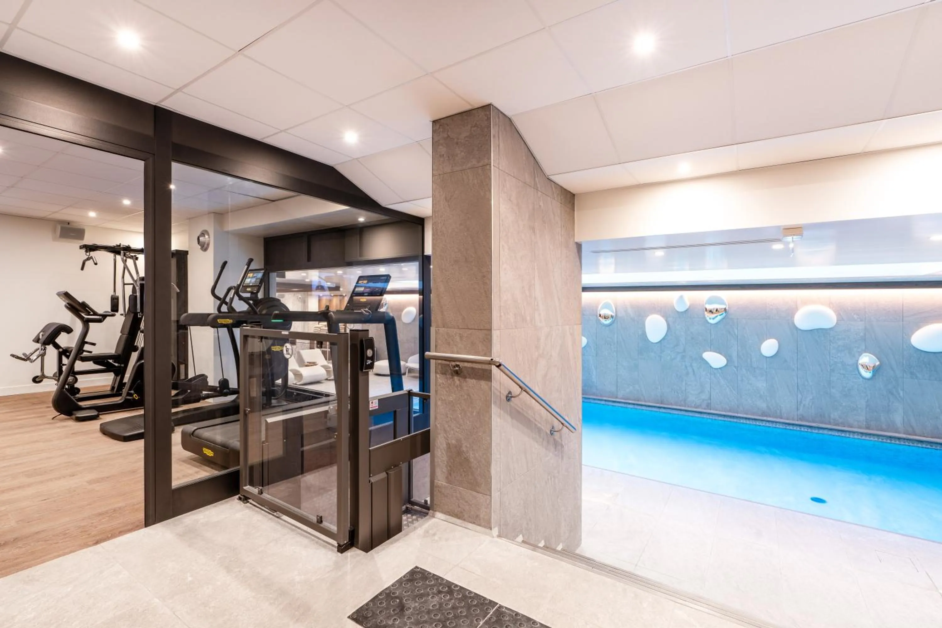 Fitness centre/facilities in Novotel Deauville Plage