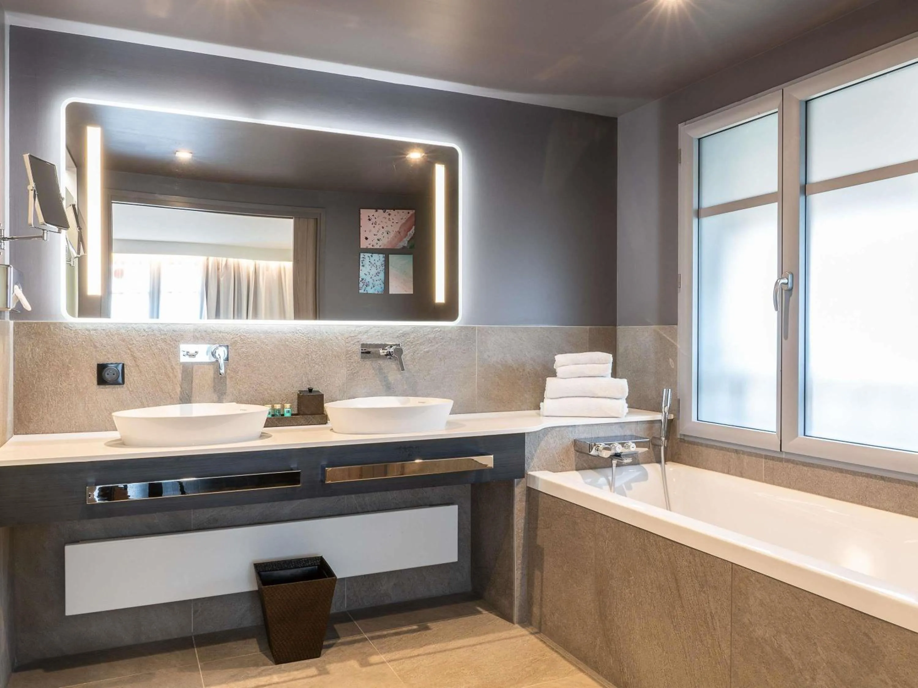 Bedroom in Novotel Deauville Plage