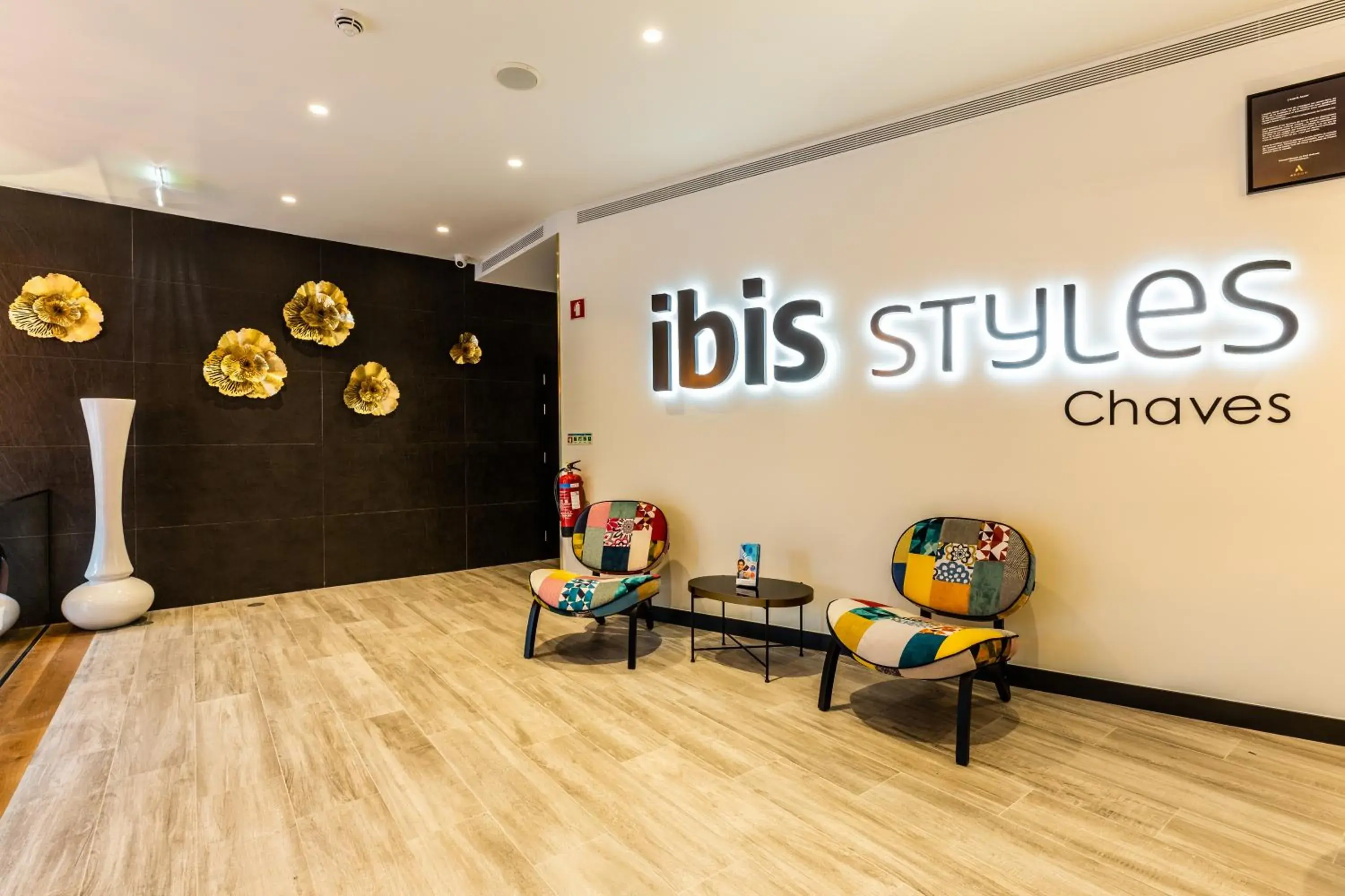 Lobby or reception in ibis Styles Chaves Lobby or reception in ibis Styles Chaves