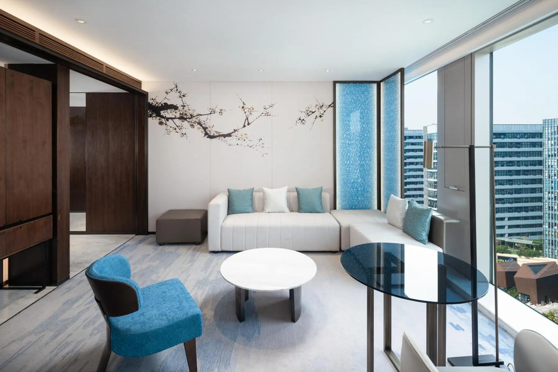 Living room in Radisson Blu Hangzhou Xintiandi
