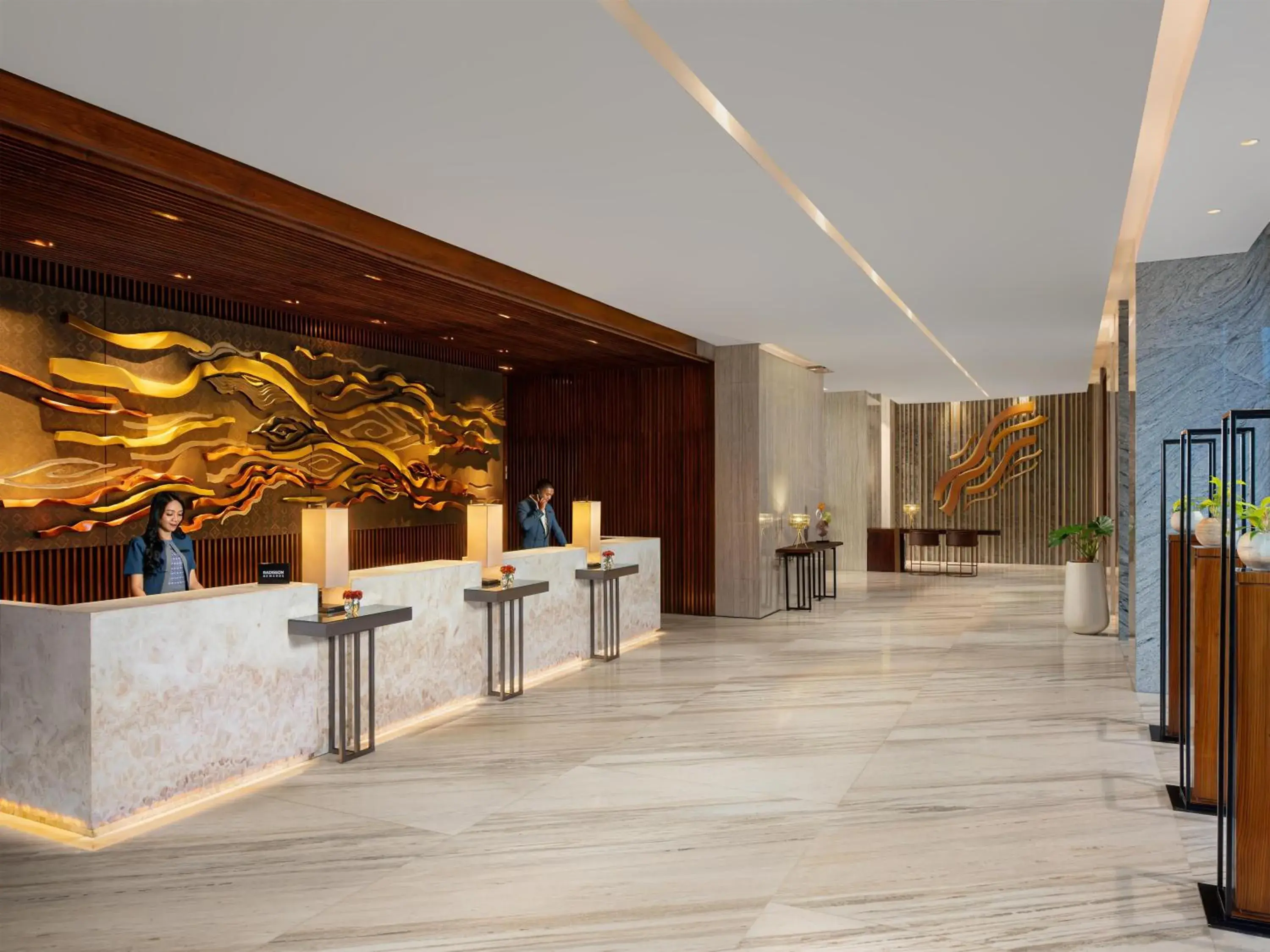 Lobby or reception in Radisson Lampung Kedaton Lobby or reception in Radisson Lampung Kedaton