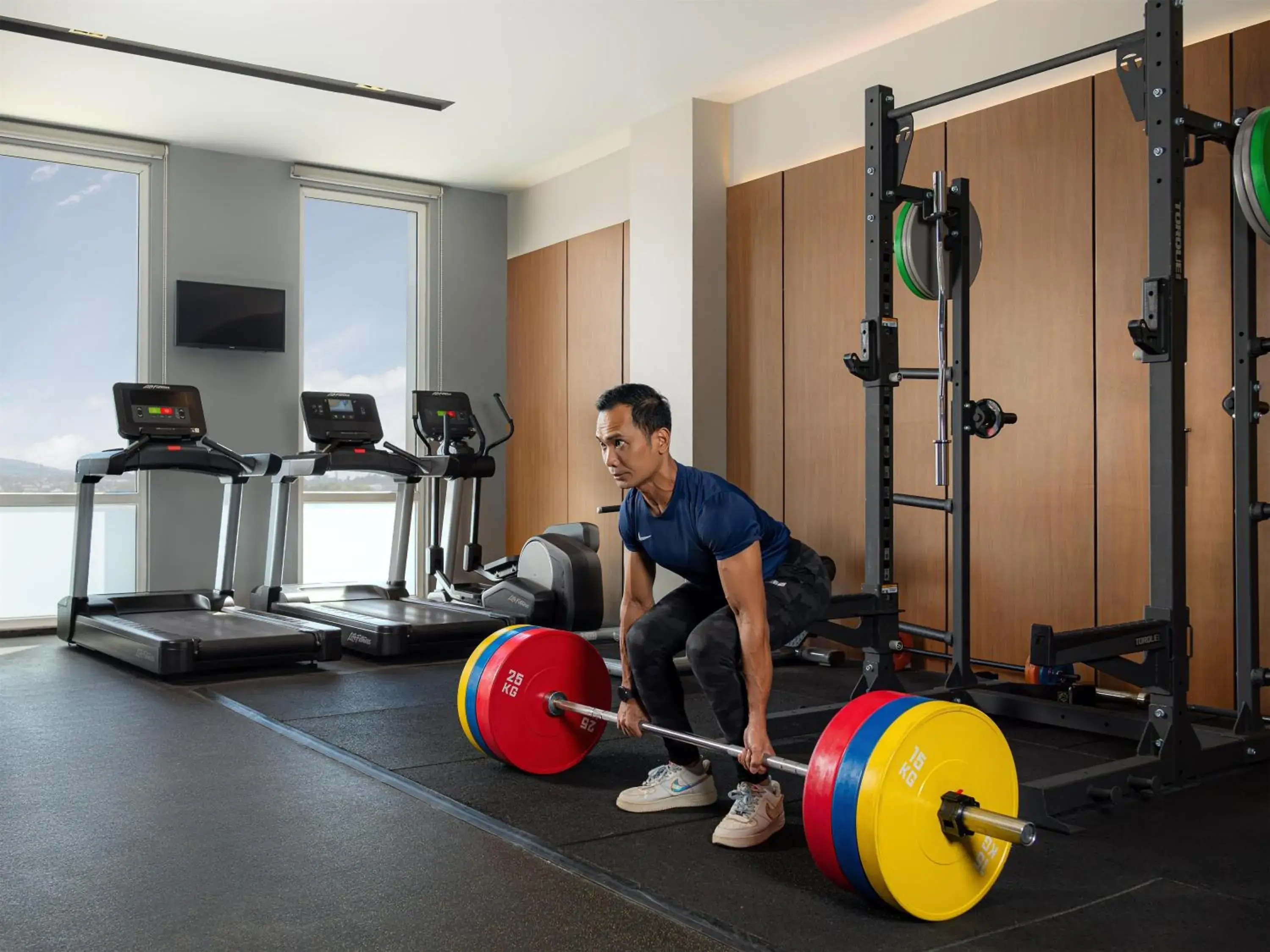 Fitness centre/facilities in Radisson Lampung Kedaton Fitness centre/facilities in Radisson Lampung Kedaton